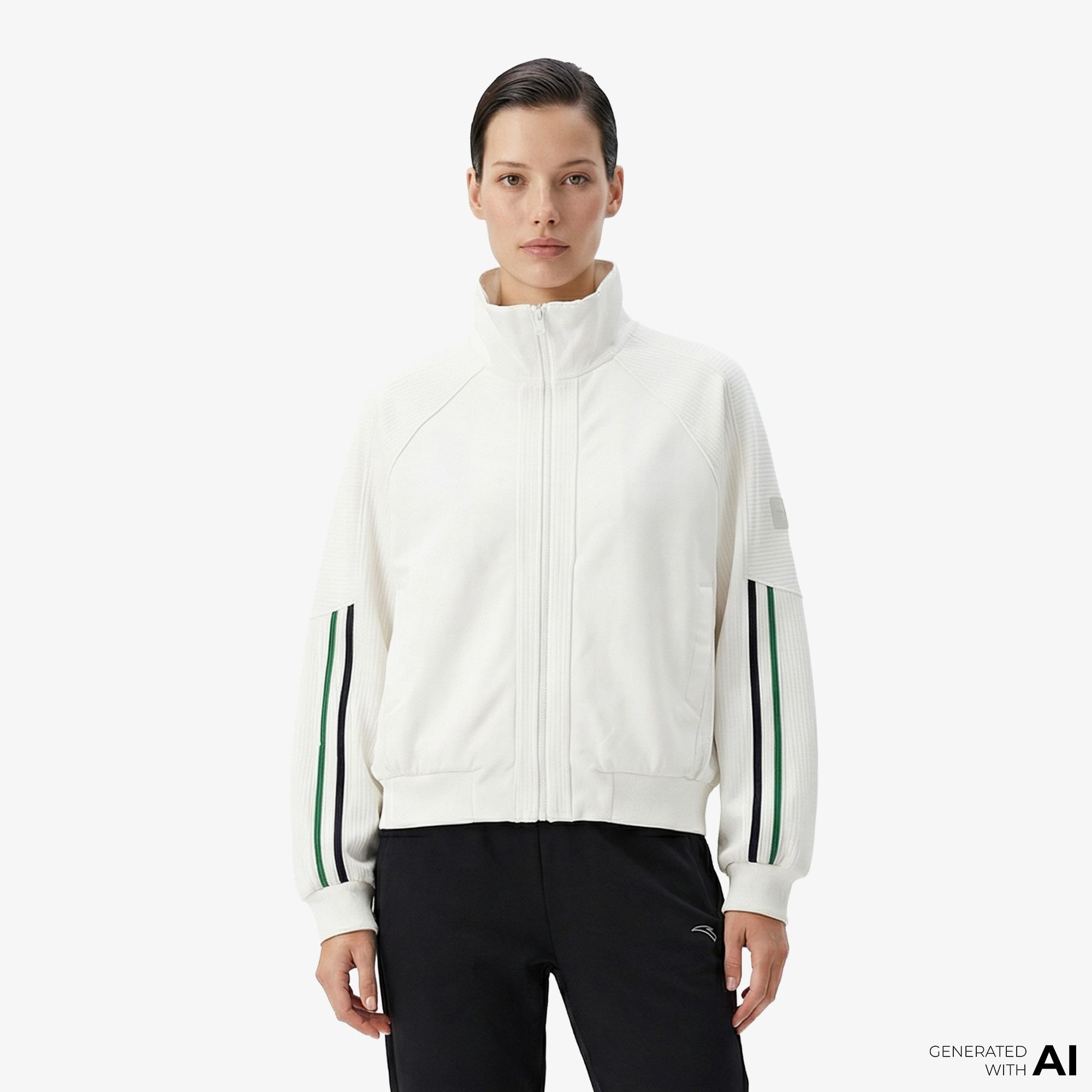 Anta Fearless Trip Kadın Krem Sweatshirt