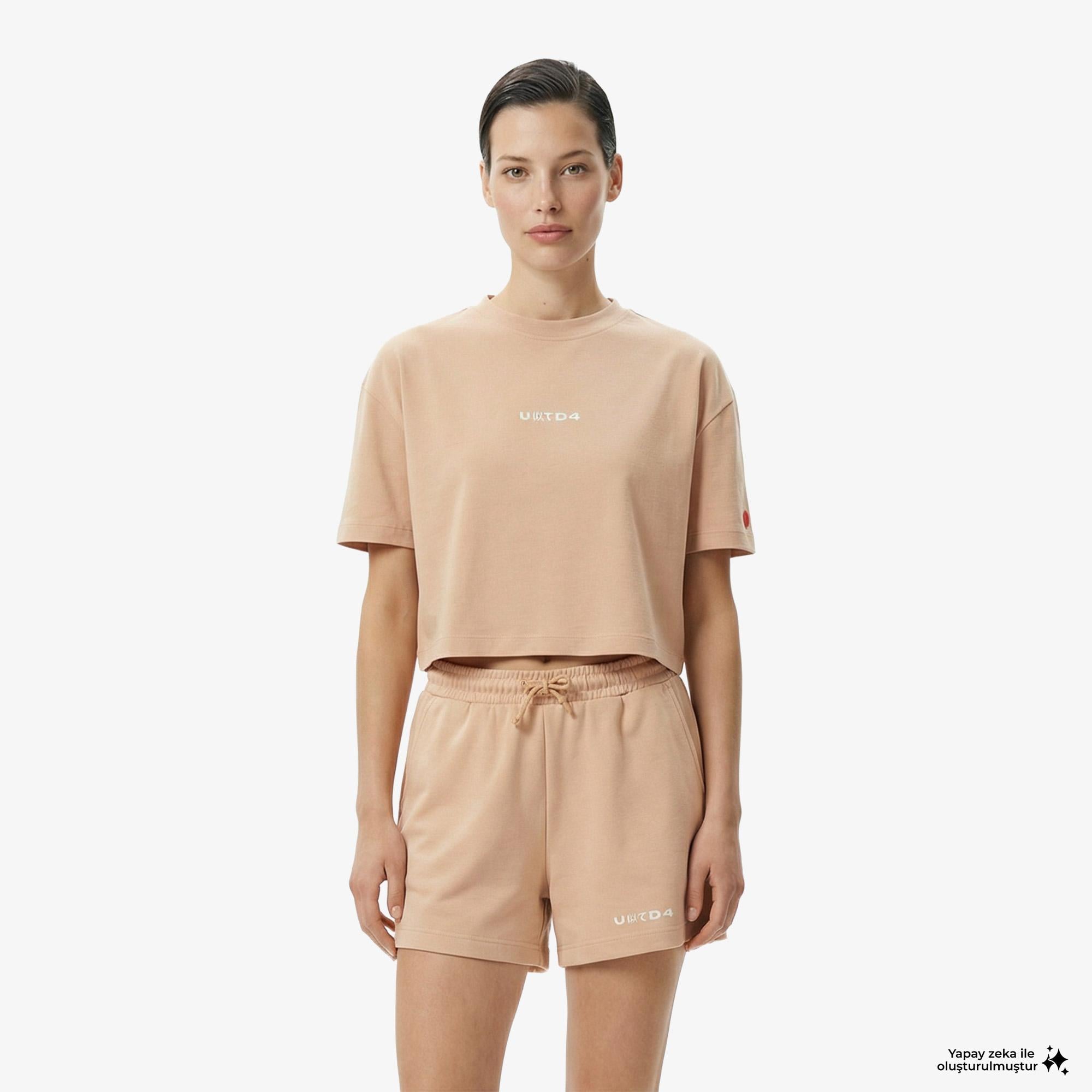 UNITED4 Regular Fit Kadın Pembe Şort
