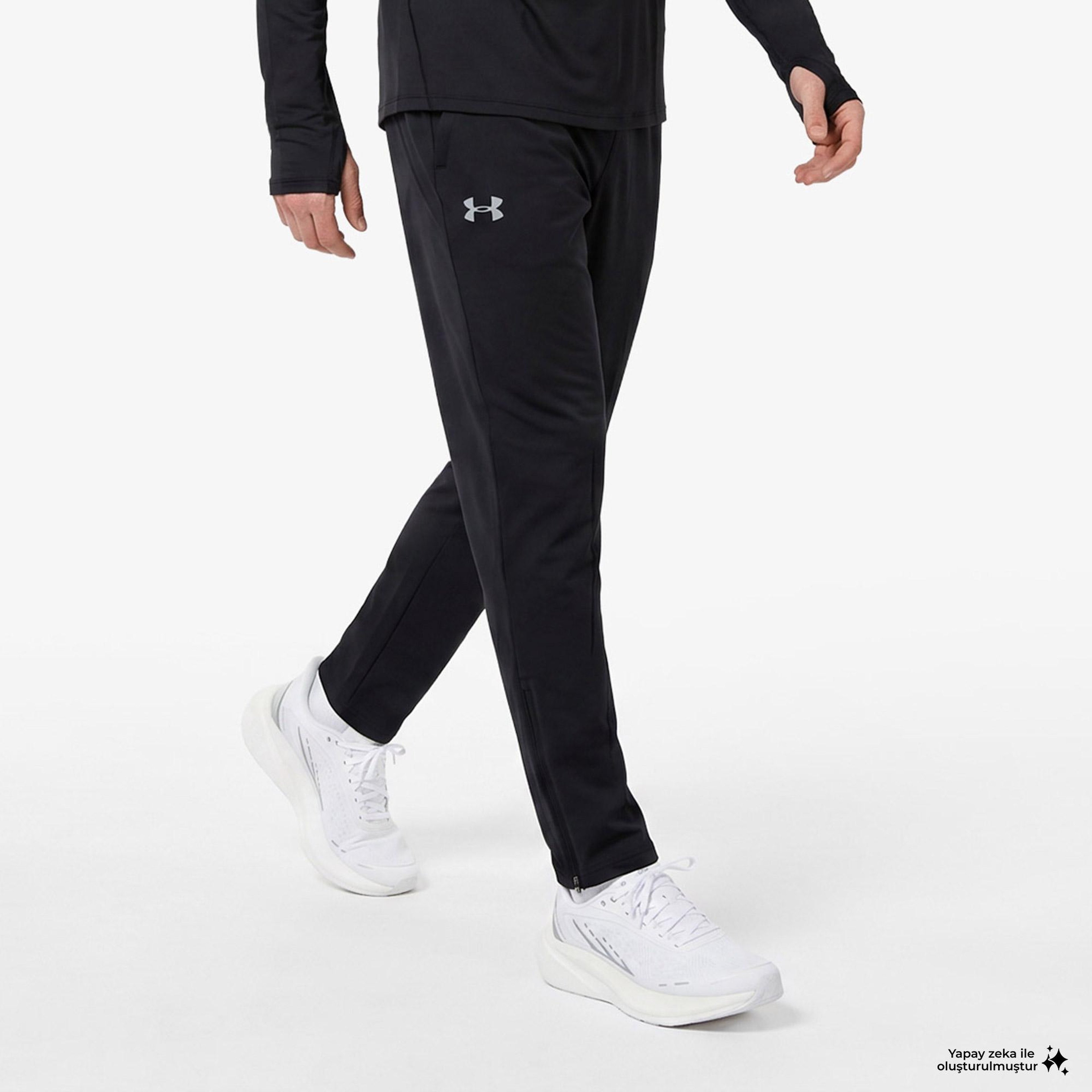 Under Armour Velociti Pro Storm Erkek Siyah Koşu Eşofman Altı