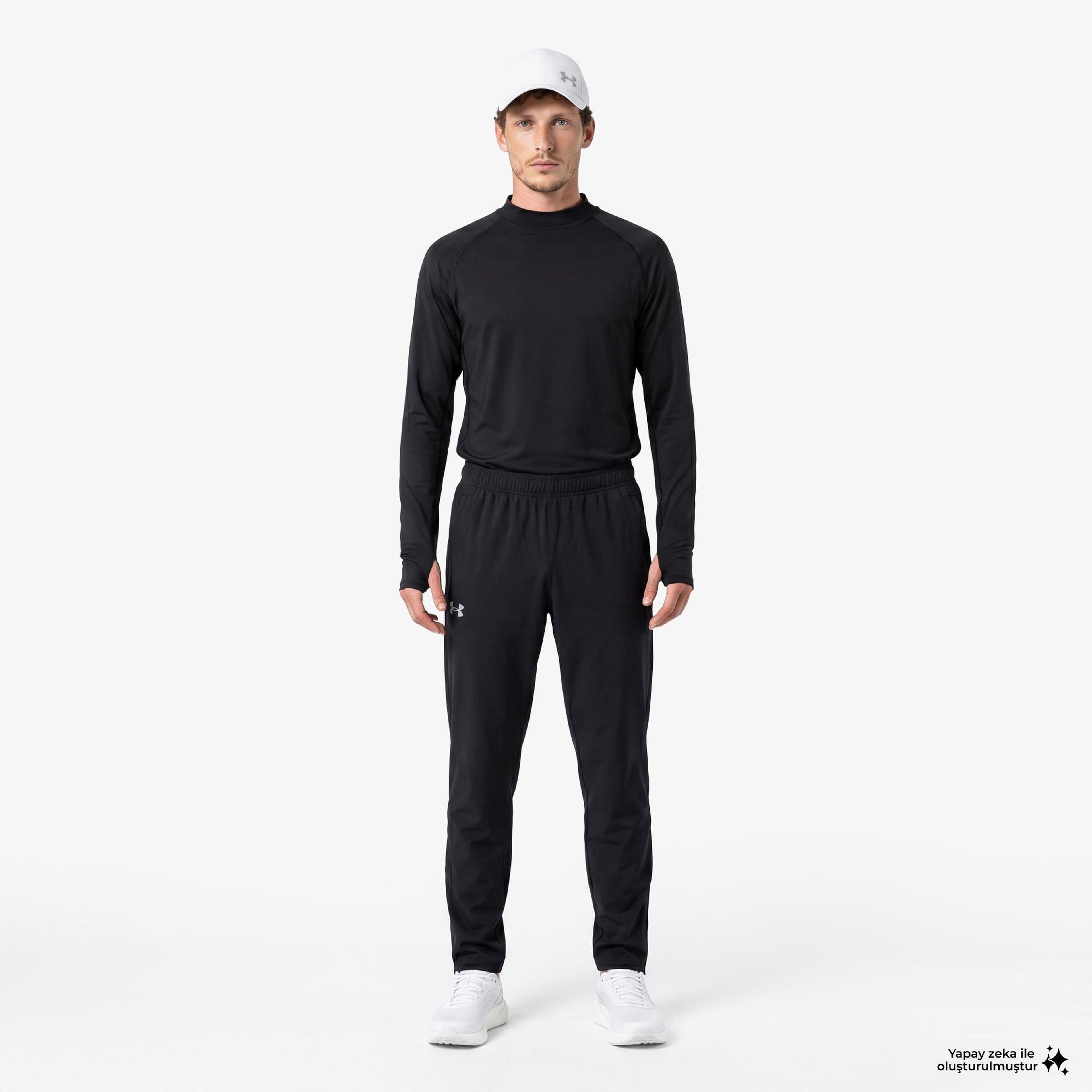 Under Armour Velociti Pro Storm Erkek Siyah Koşu Eşofman Altı