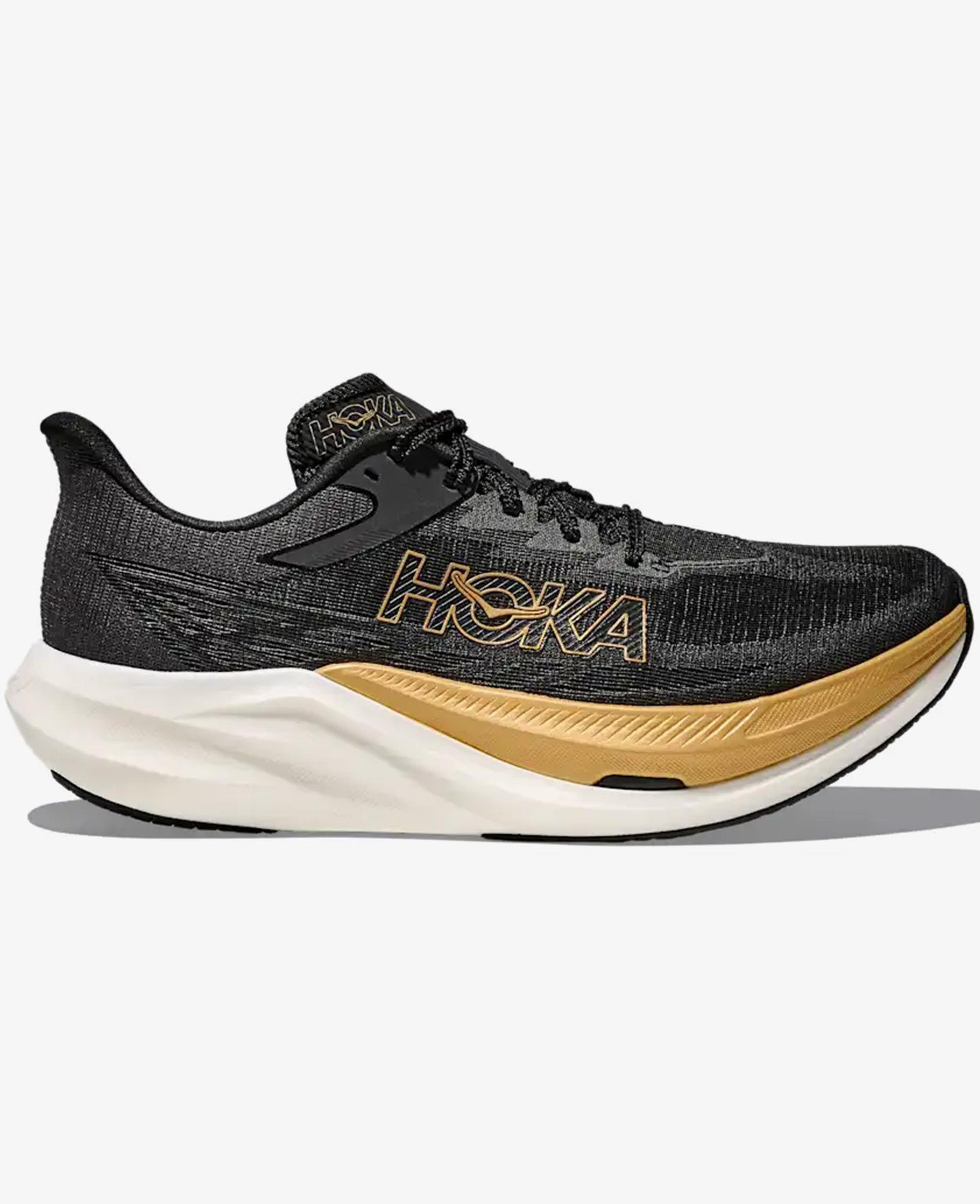 Hoka Rocket X 3 Unisex Siyah Yol Koşusu Ayakkabısı
