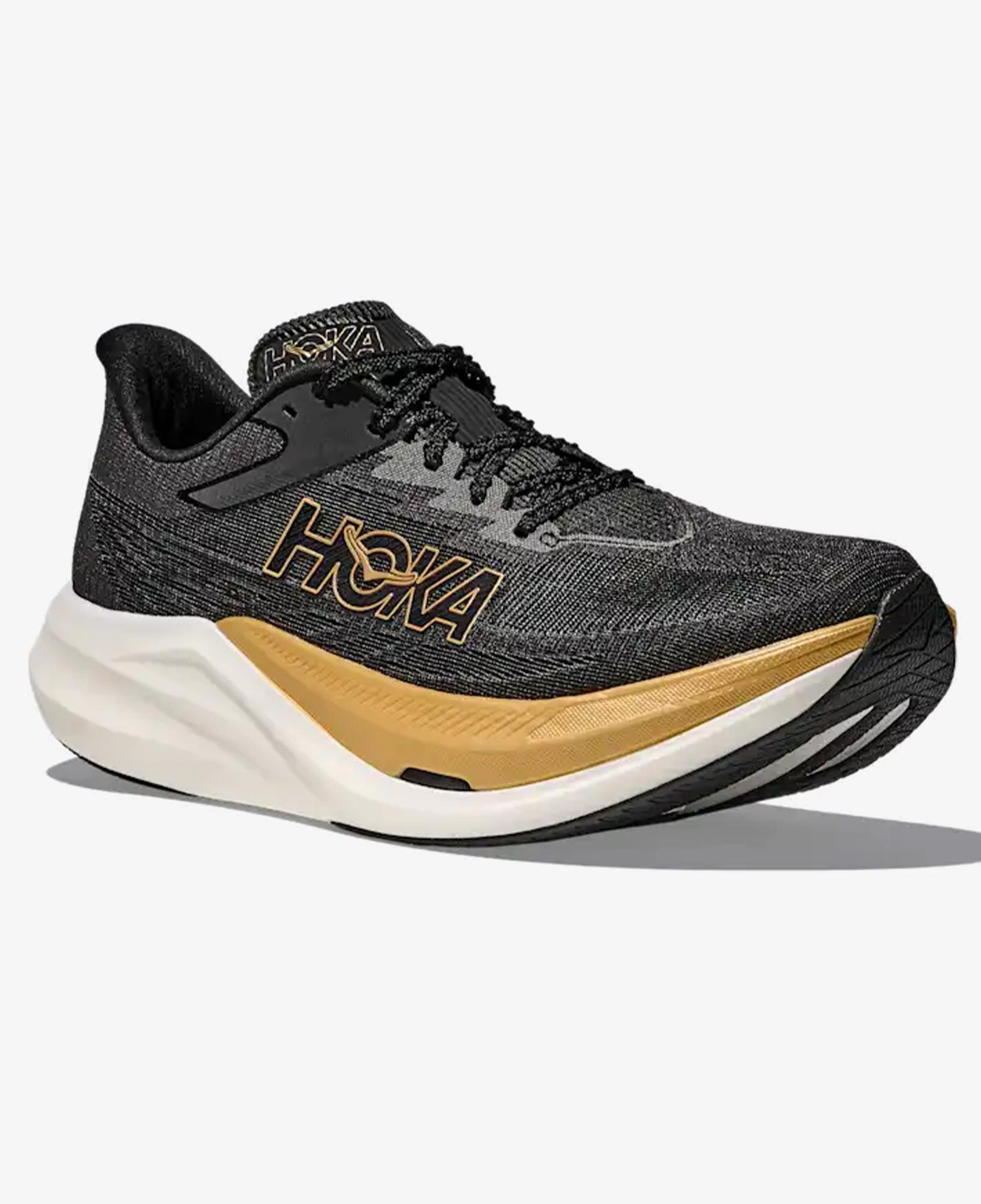 Hoka Rocket X 3 Unisex Siyah Yol Koşusu Ayakkabısı