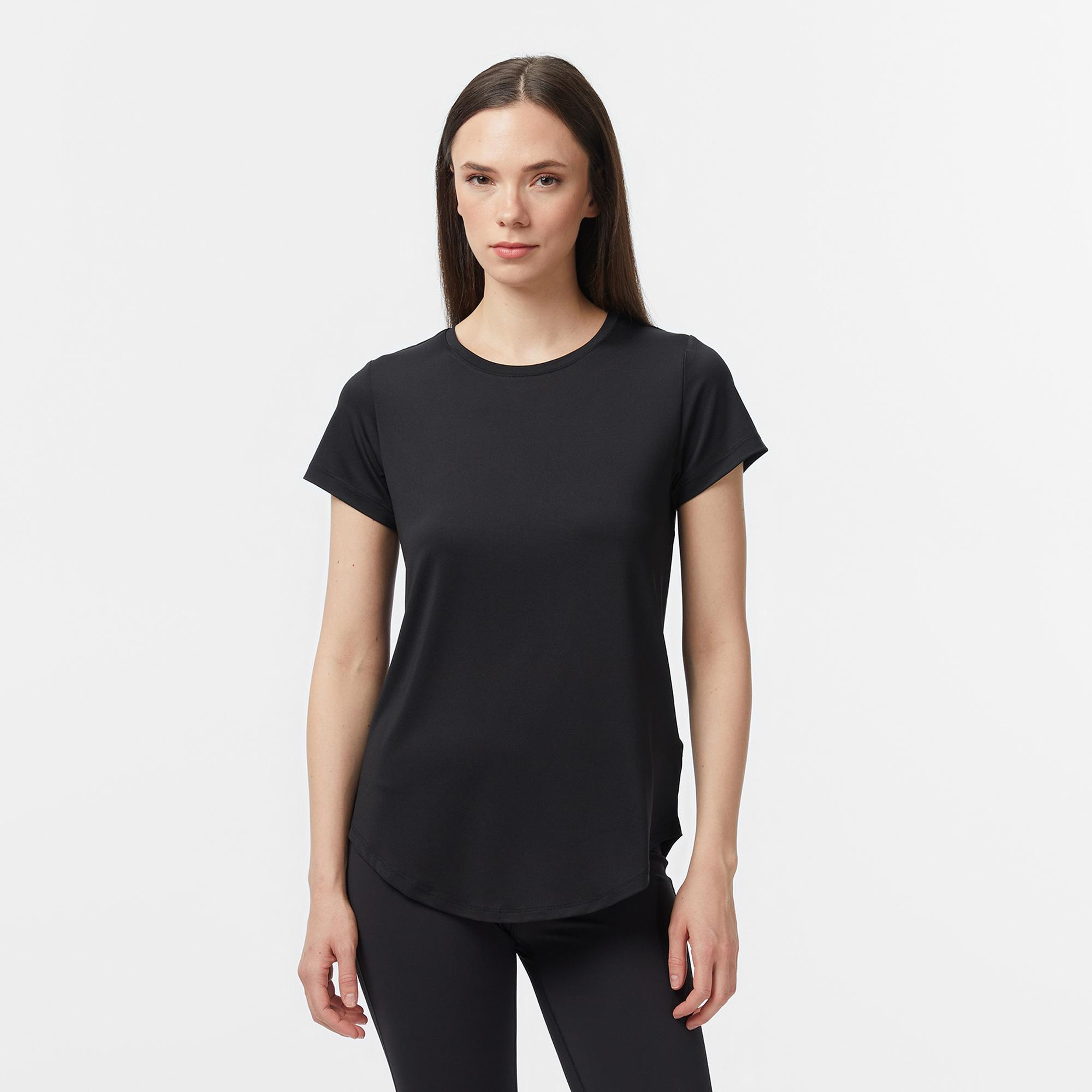 Energetics Cecilia V Kadın Siyah Antrenman T-Shirt