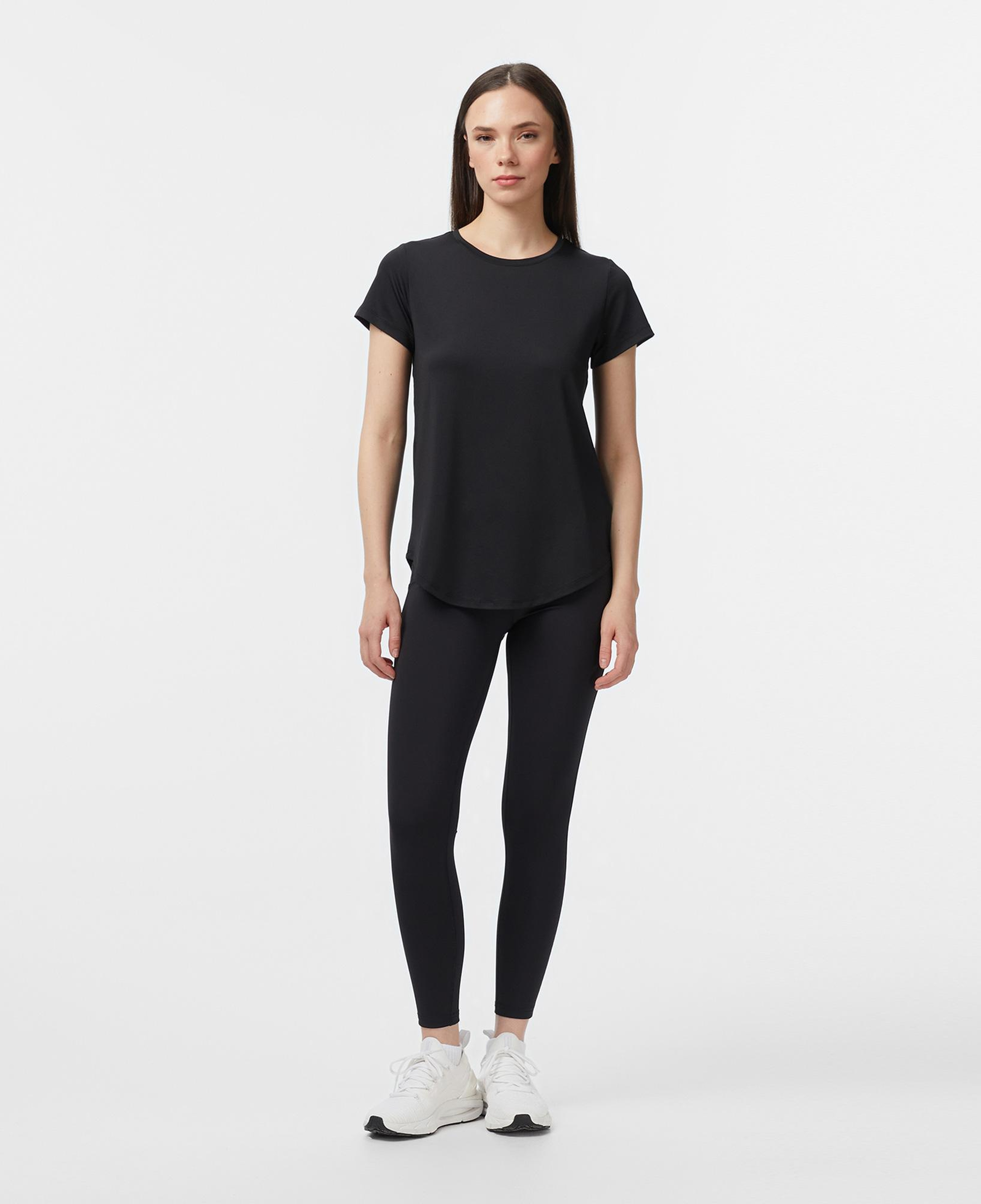 Energetics Cecilia V Kadın Siyah Antrenman T-Shirt