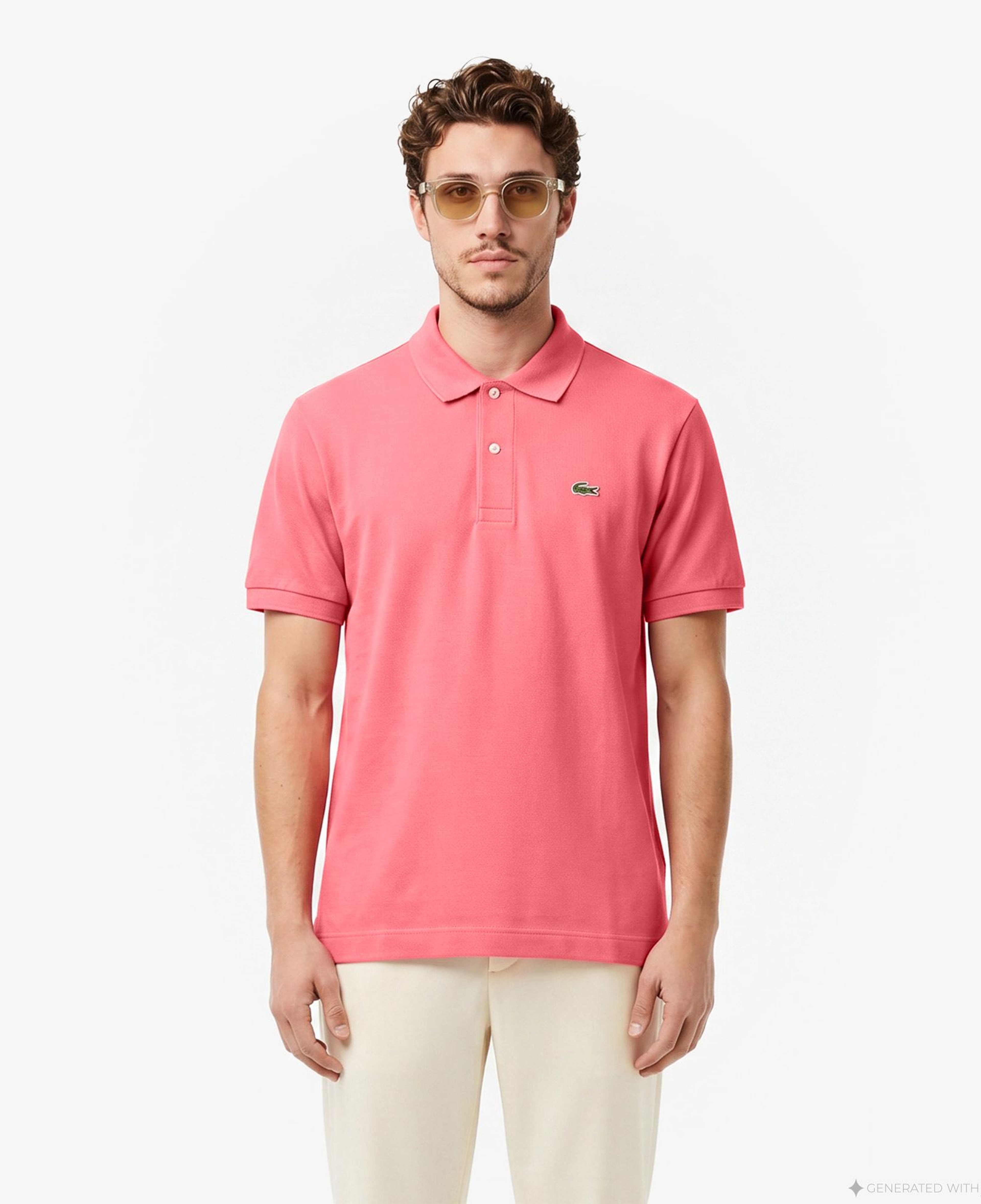 Lacoste Erkek Pembe Polo