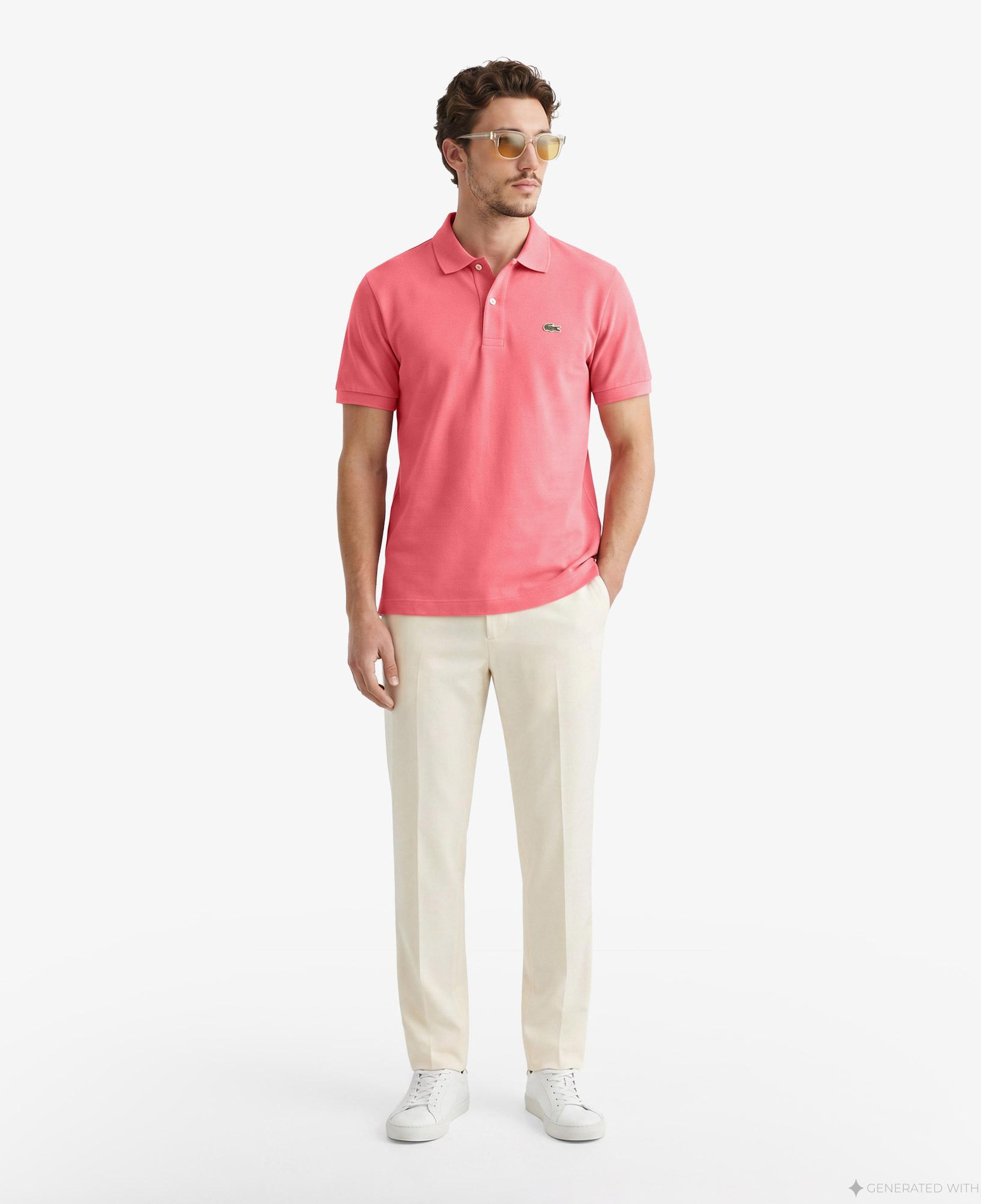 Lacoste Erkek Pembe Polo