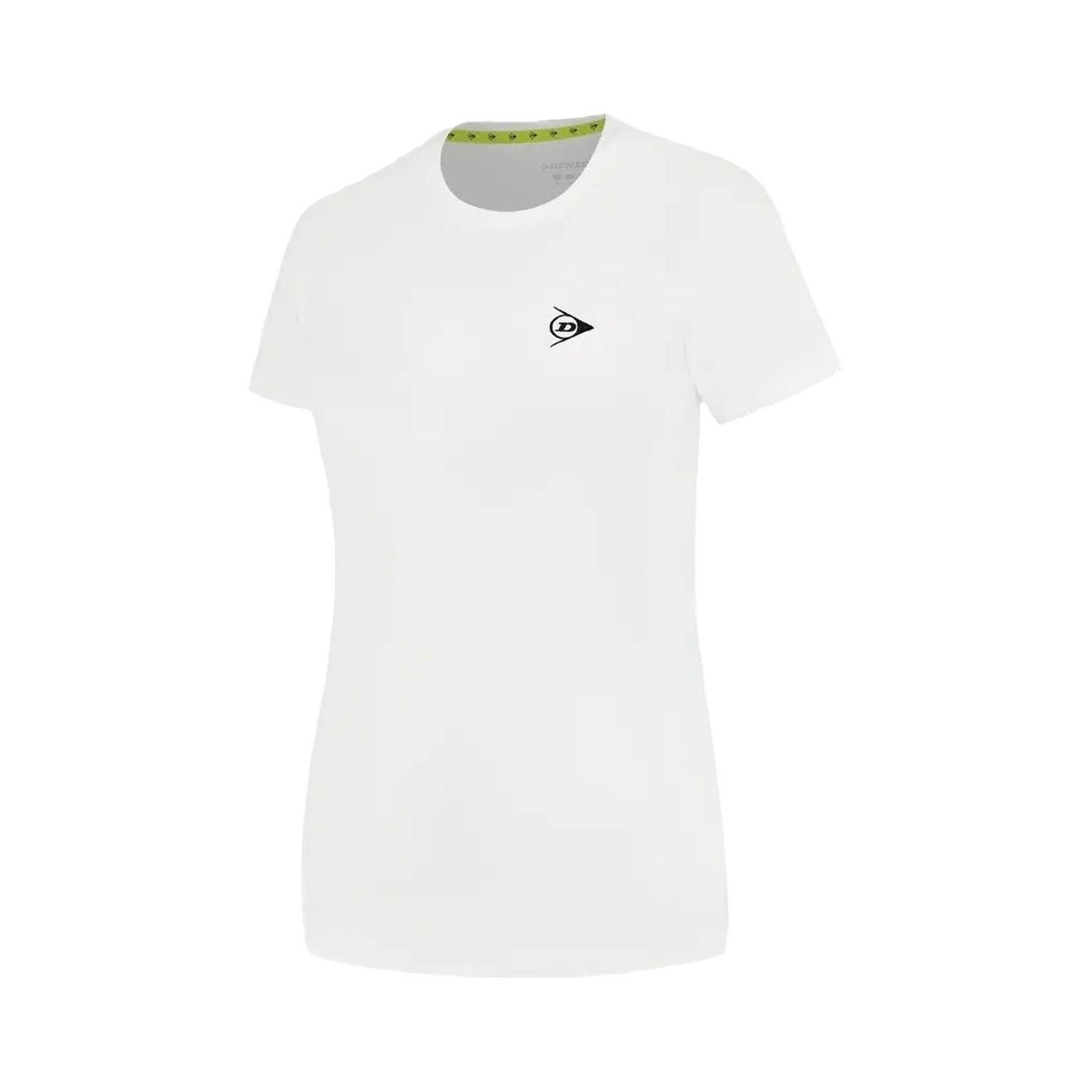 Dunlop D Ap Club Ladies Crew Kadın Beyaz Tişört