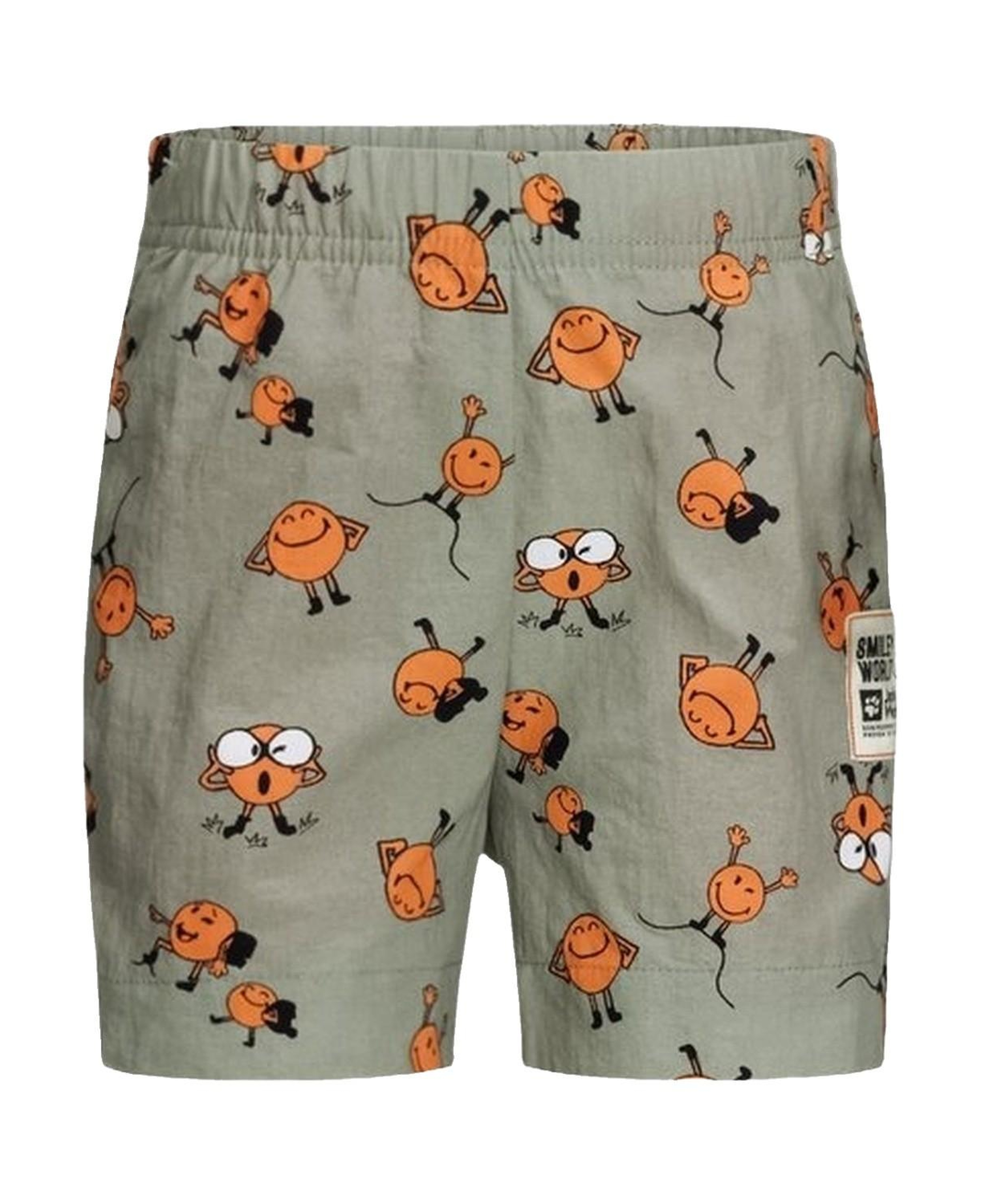 Jack Wolfskin Smileyworld Shorts Unisex Çocuk Yeşil Şort