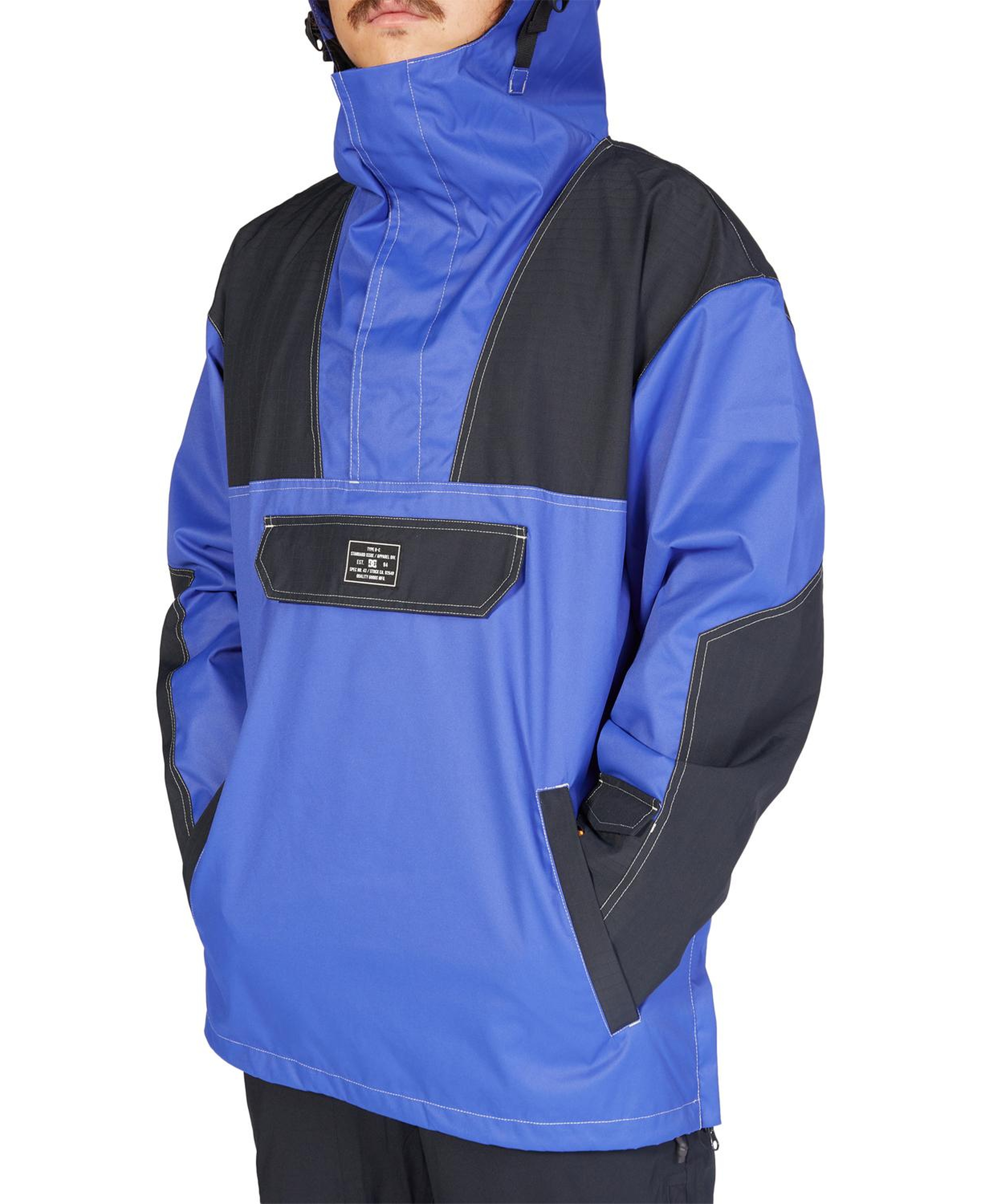 Dc Dc-43 Anorak Erkek Mavi Snowboard Ceketi