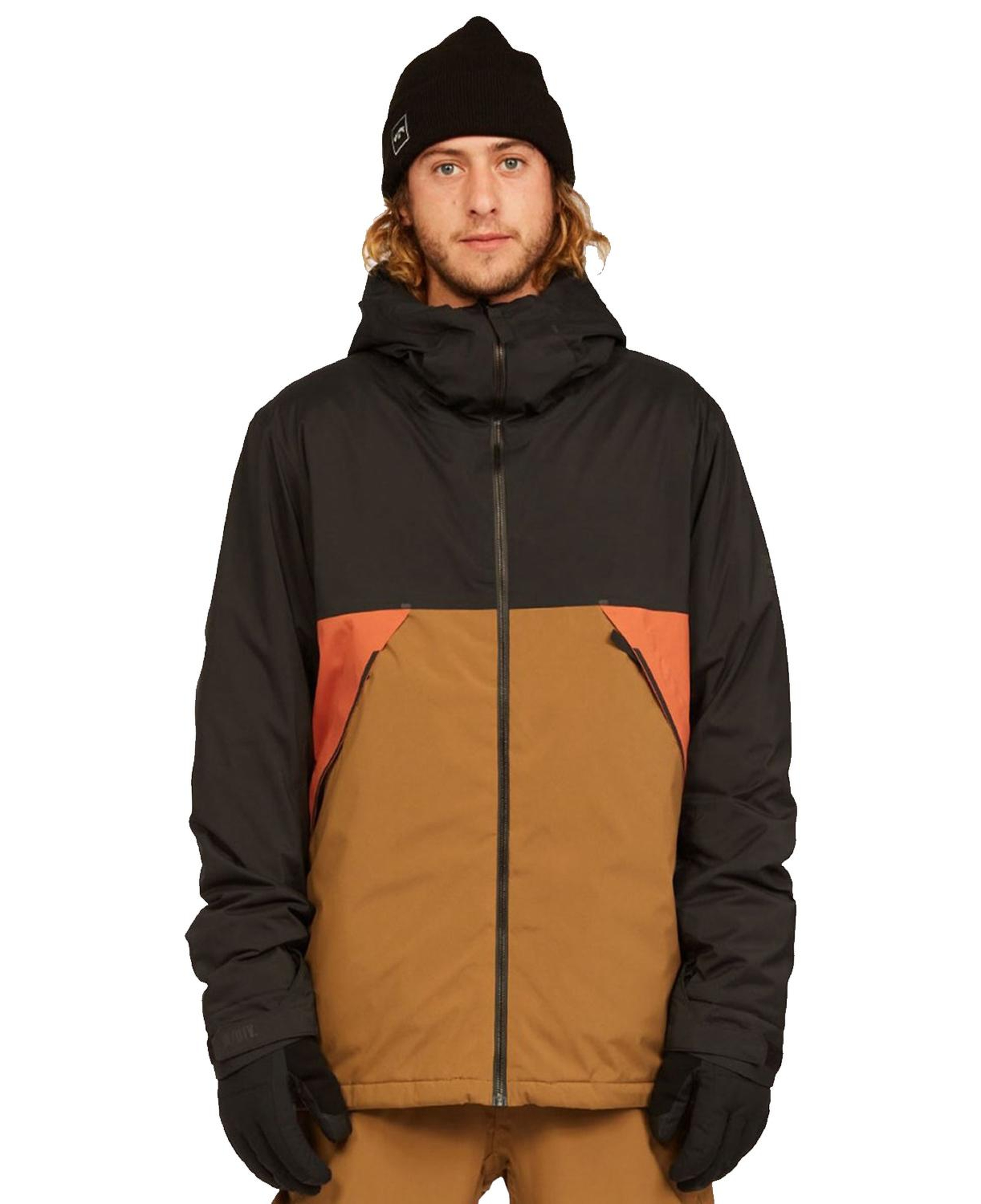 Billabong Expedition Erkek Kahverengi Snowboard Ceketi