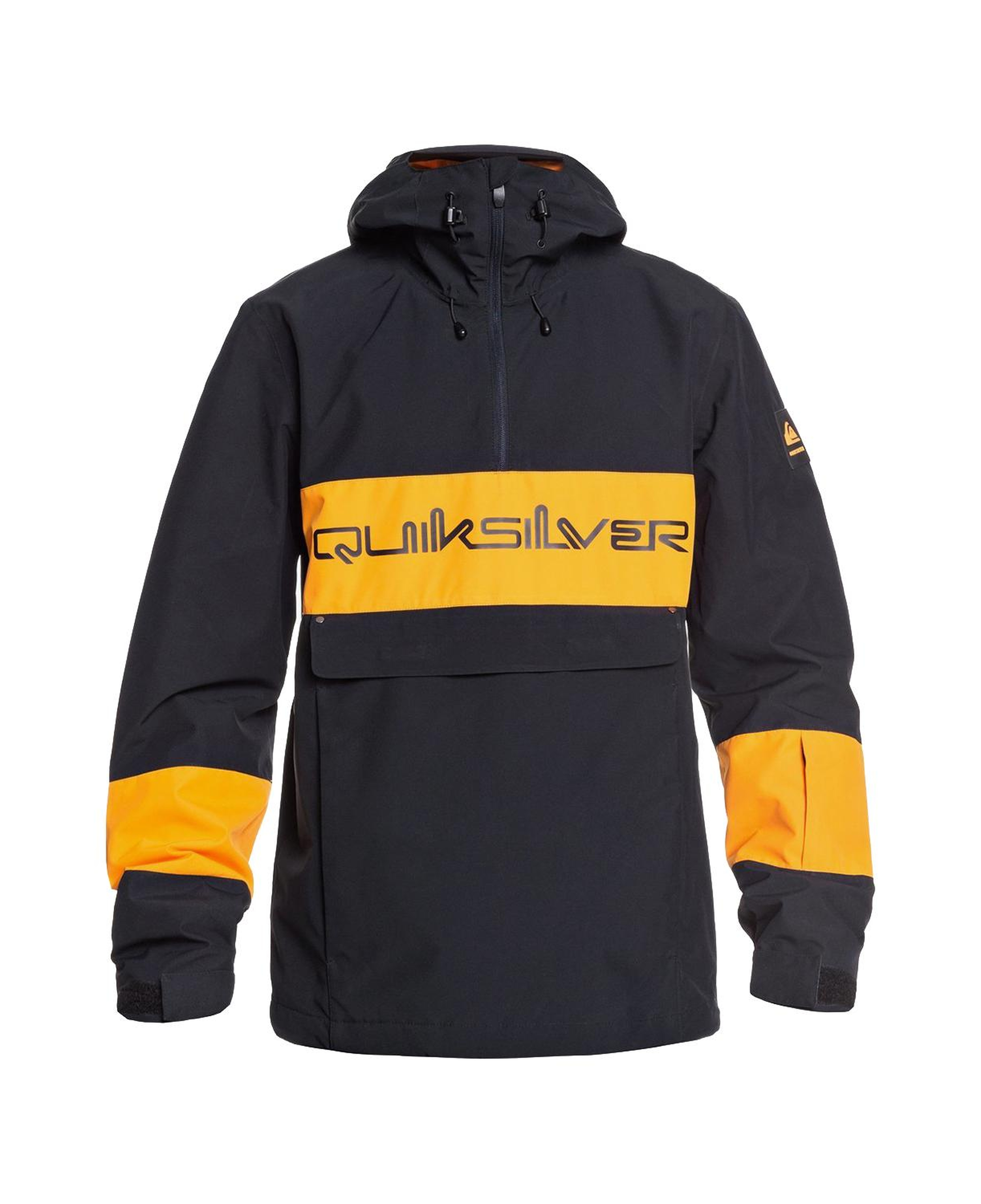 Quiksilver Steeze Erkek Siyah Snowboard Ceketi