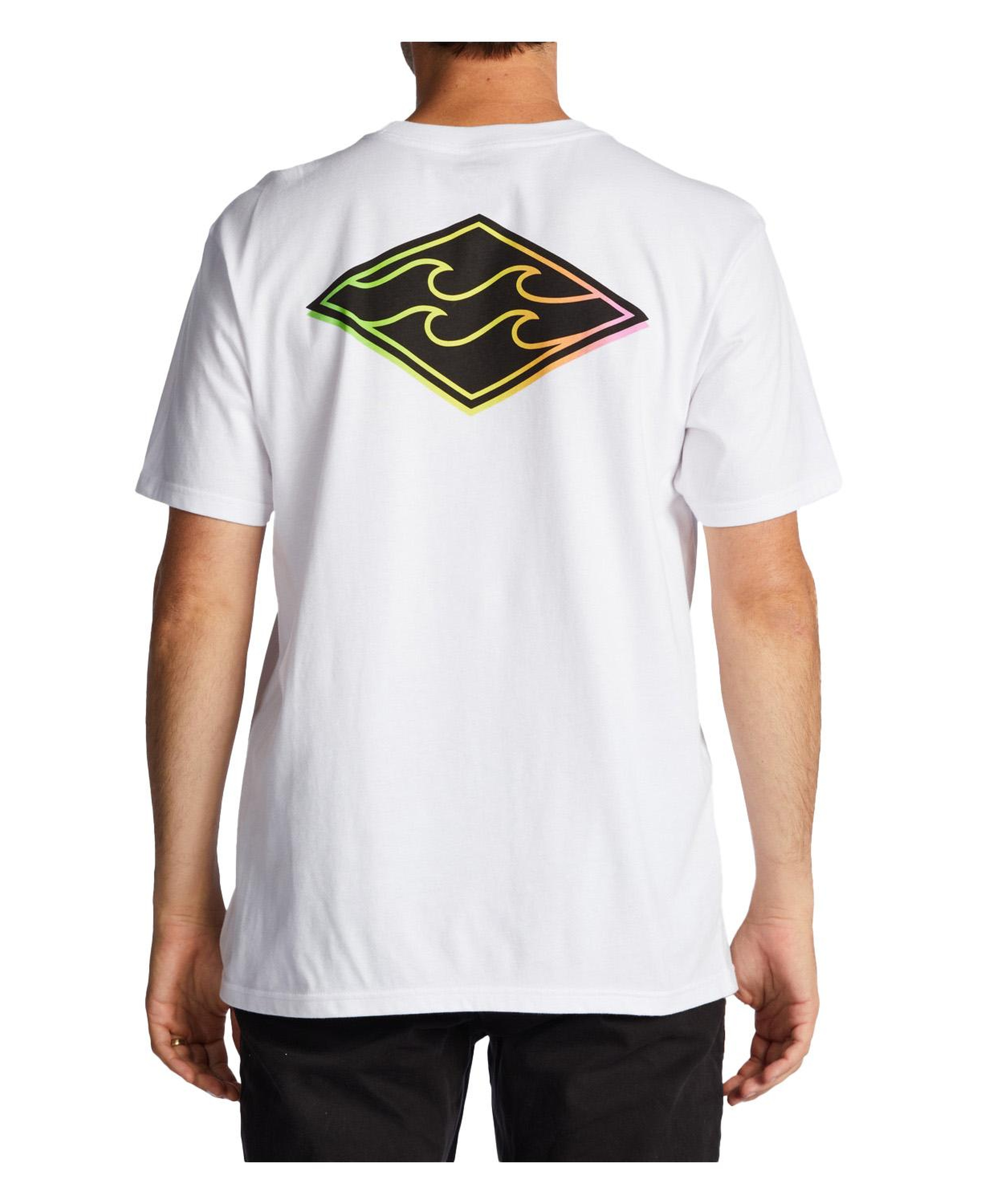 Billabong Crayon Wave Erkek Beyaz Tişört
