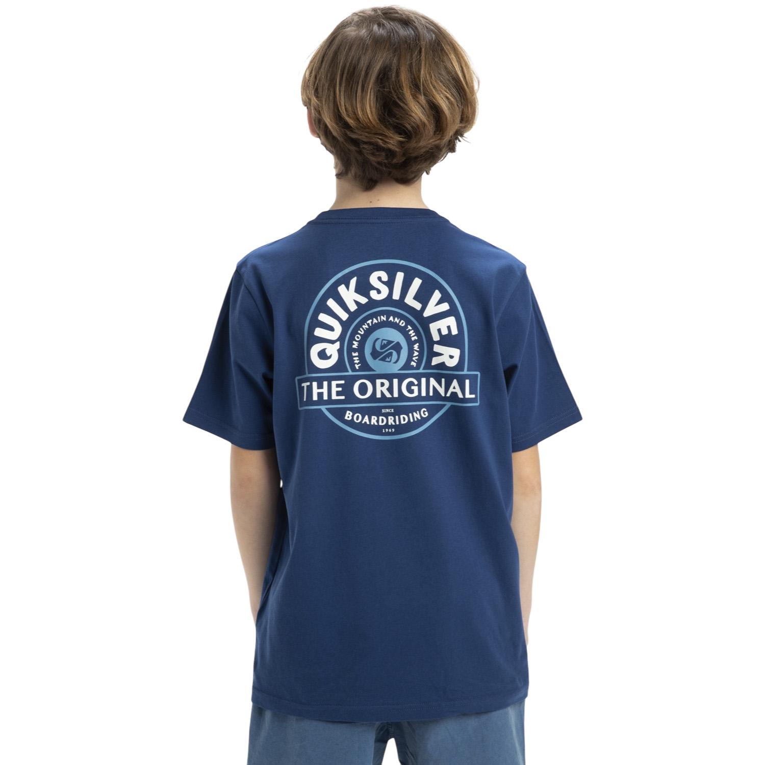 Quiksilver Ev Summer Road Erkek Çocuk Mavi Tişört