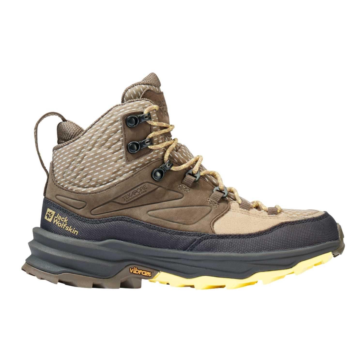 Jack Wolfskin Cyrox Texapore Mid Kadın Yeşil Bot