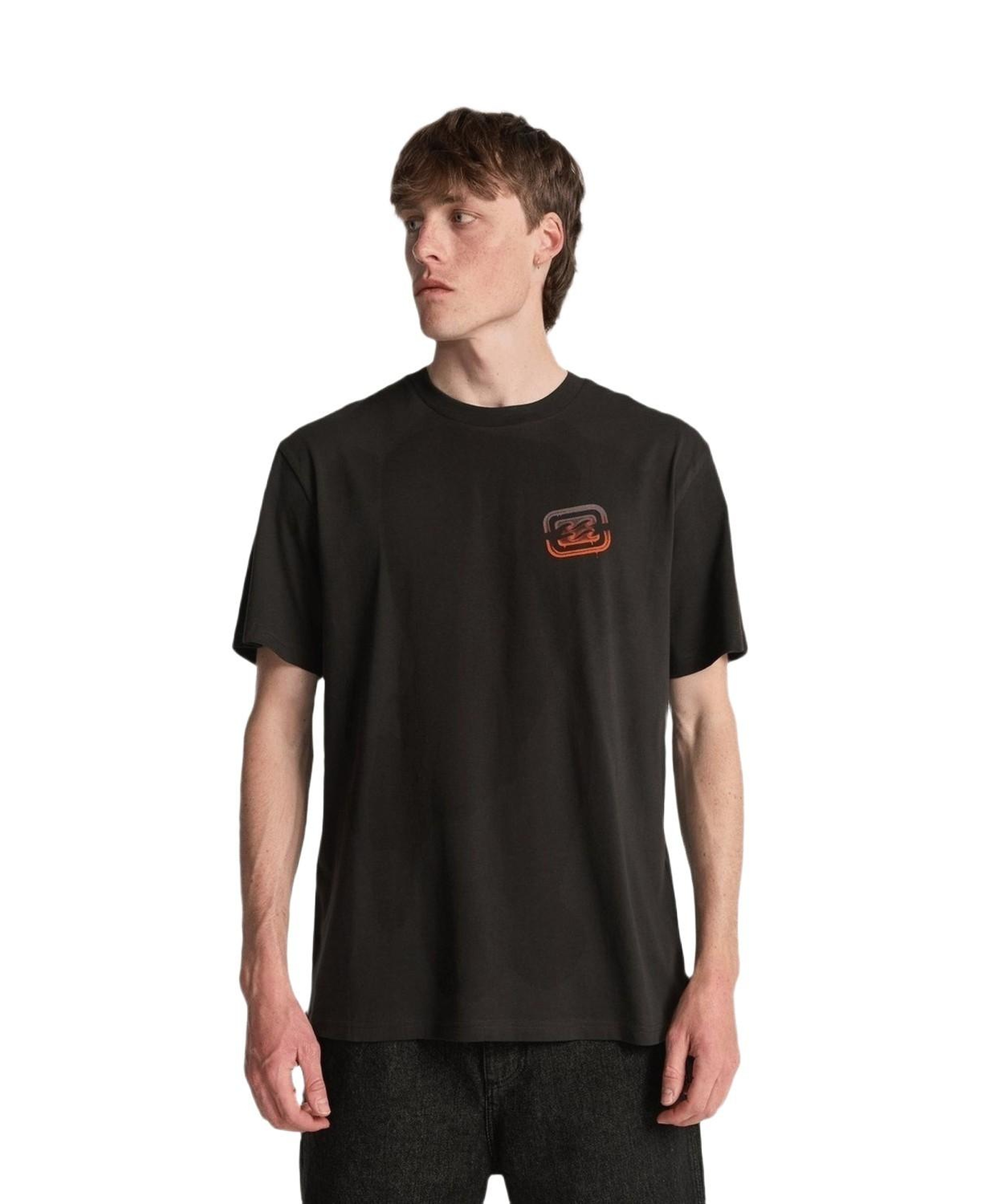 Billabong Crayon Wave Erkek Siyah Tişört