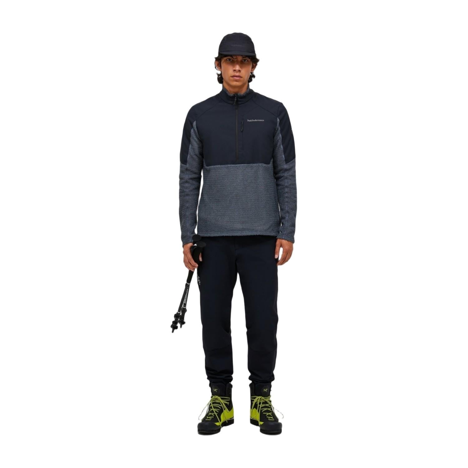 Peak Performance Freelight Alpha Half Zip Erkek Gri İçlik