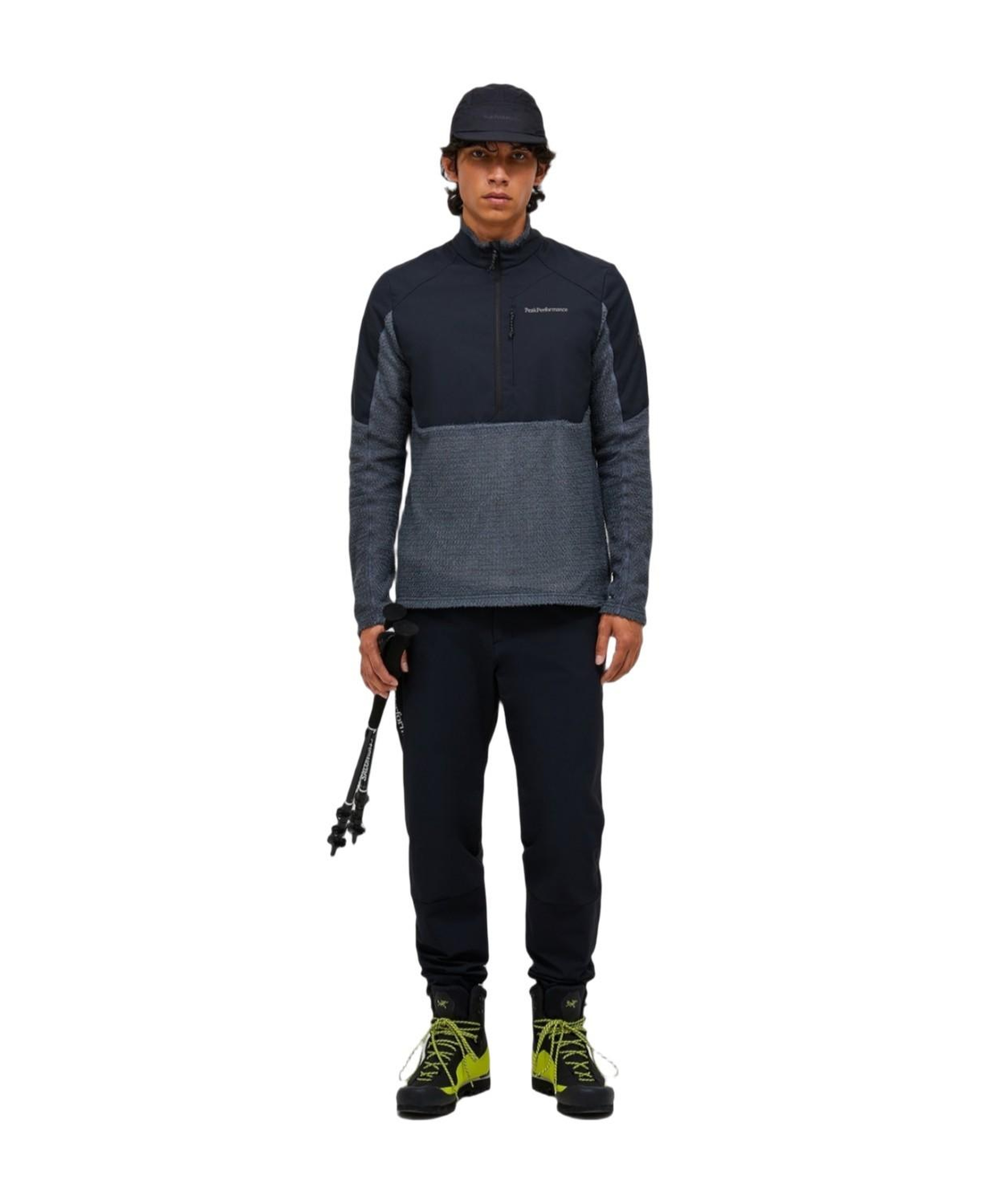 Peak Performance Freelight Alpha Half Zip Erkek Gri İçlik