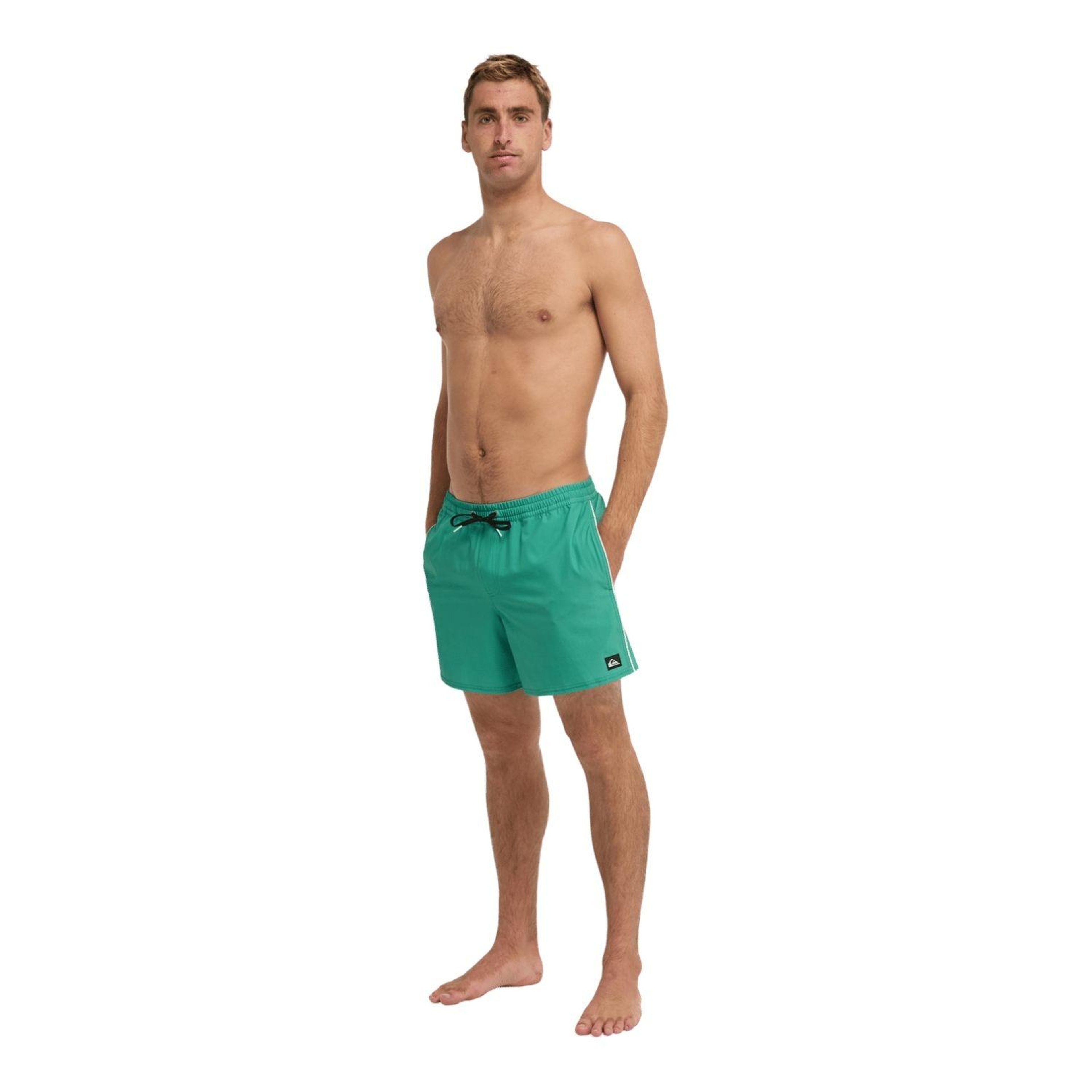 Quiksilver Piped Vl Erkek Yeşil Volley Short
