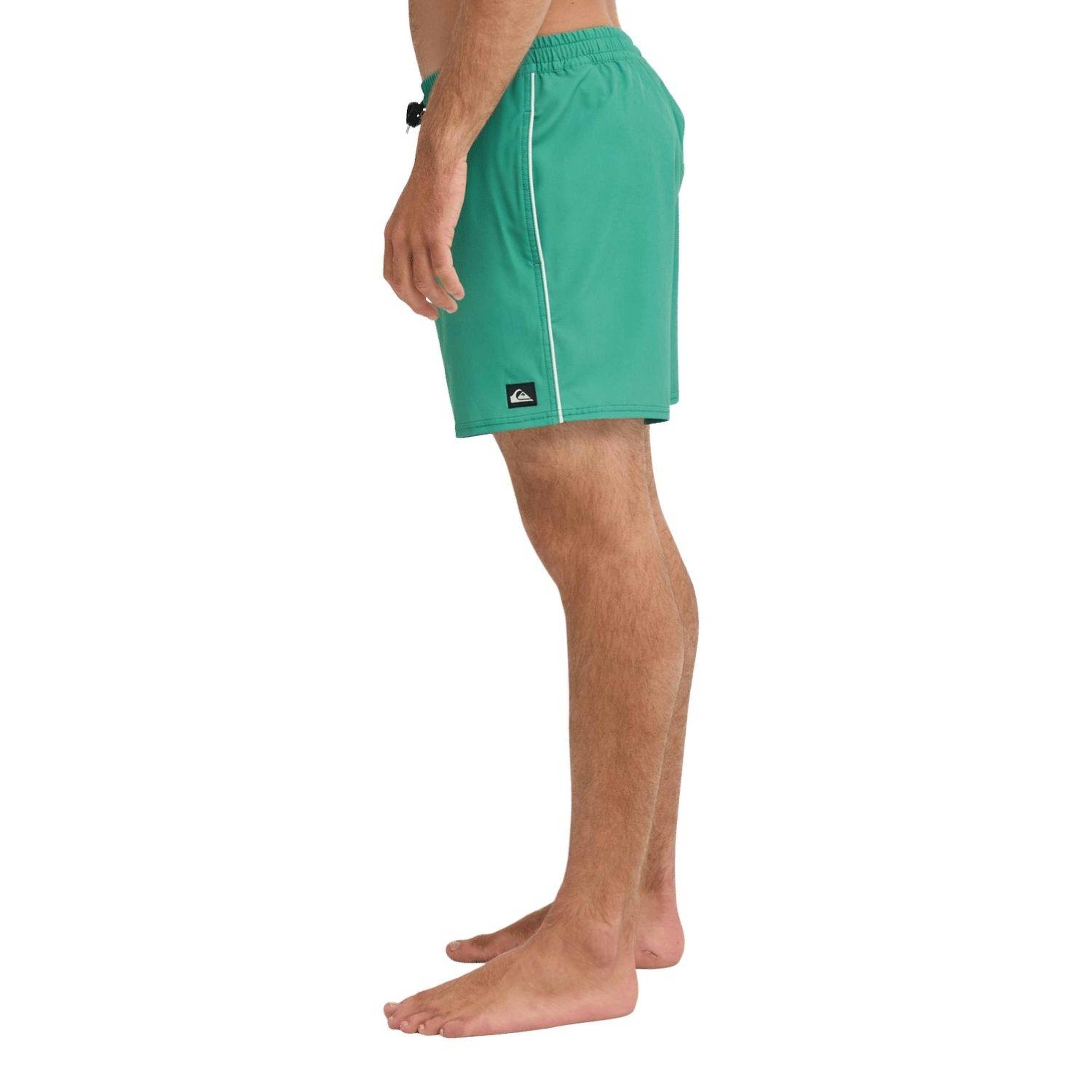 Quiksilver Piped Vl Erkek Yeşil Volley Short