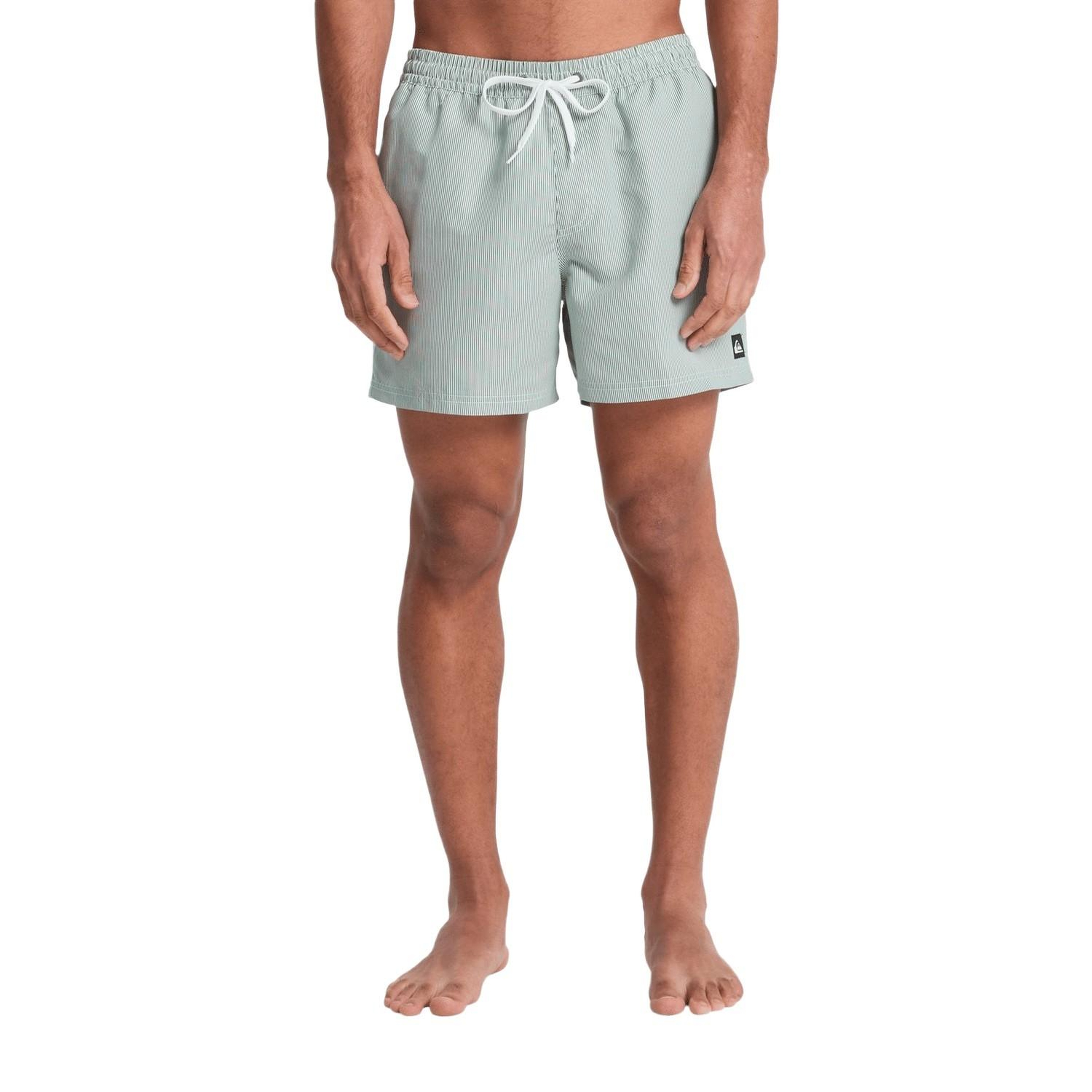Quiksilver Deluxe 15 Erkek Yeşil Volley Short