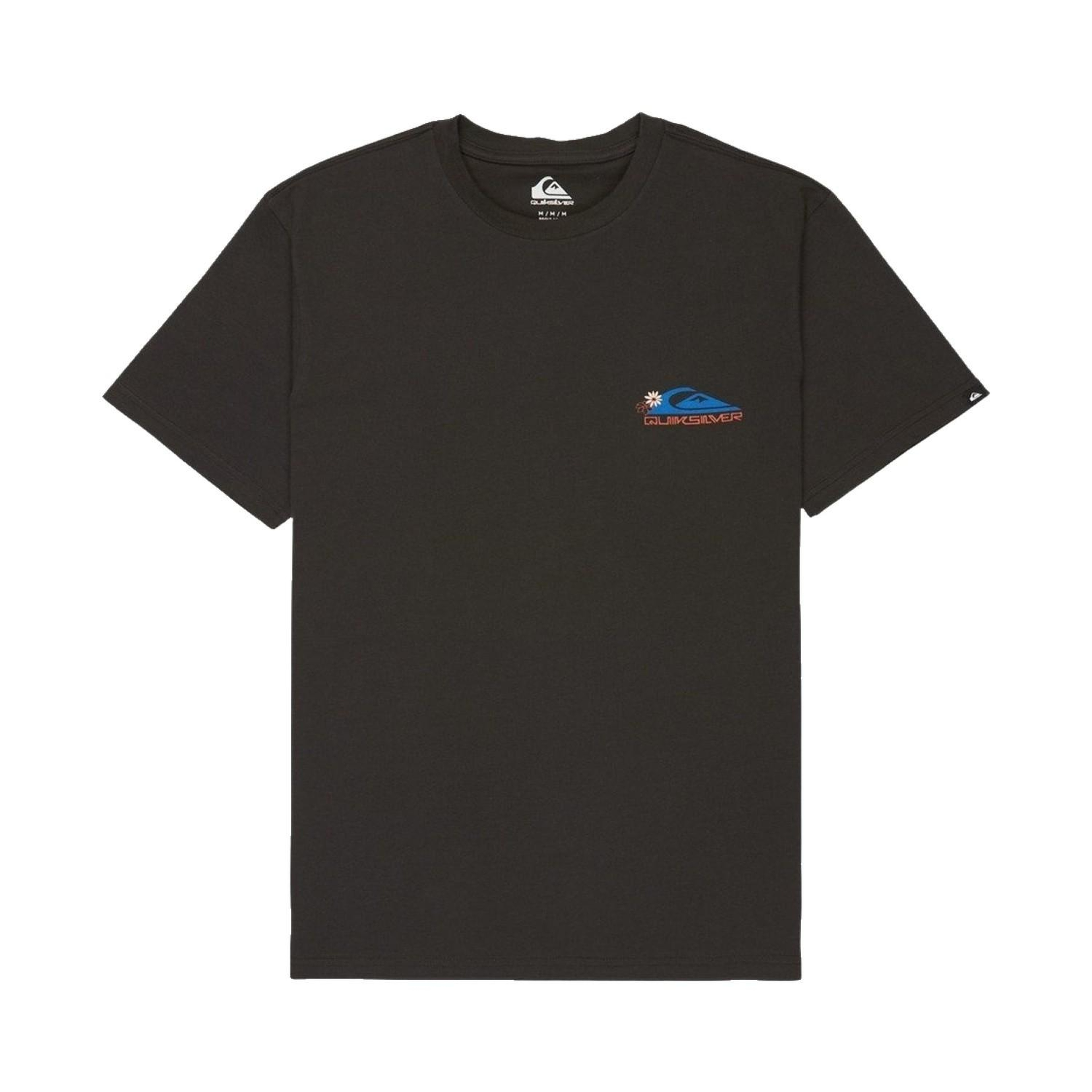 Quiksilver Ev Barrel Parad Erkek Siyah Tişört