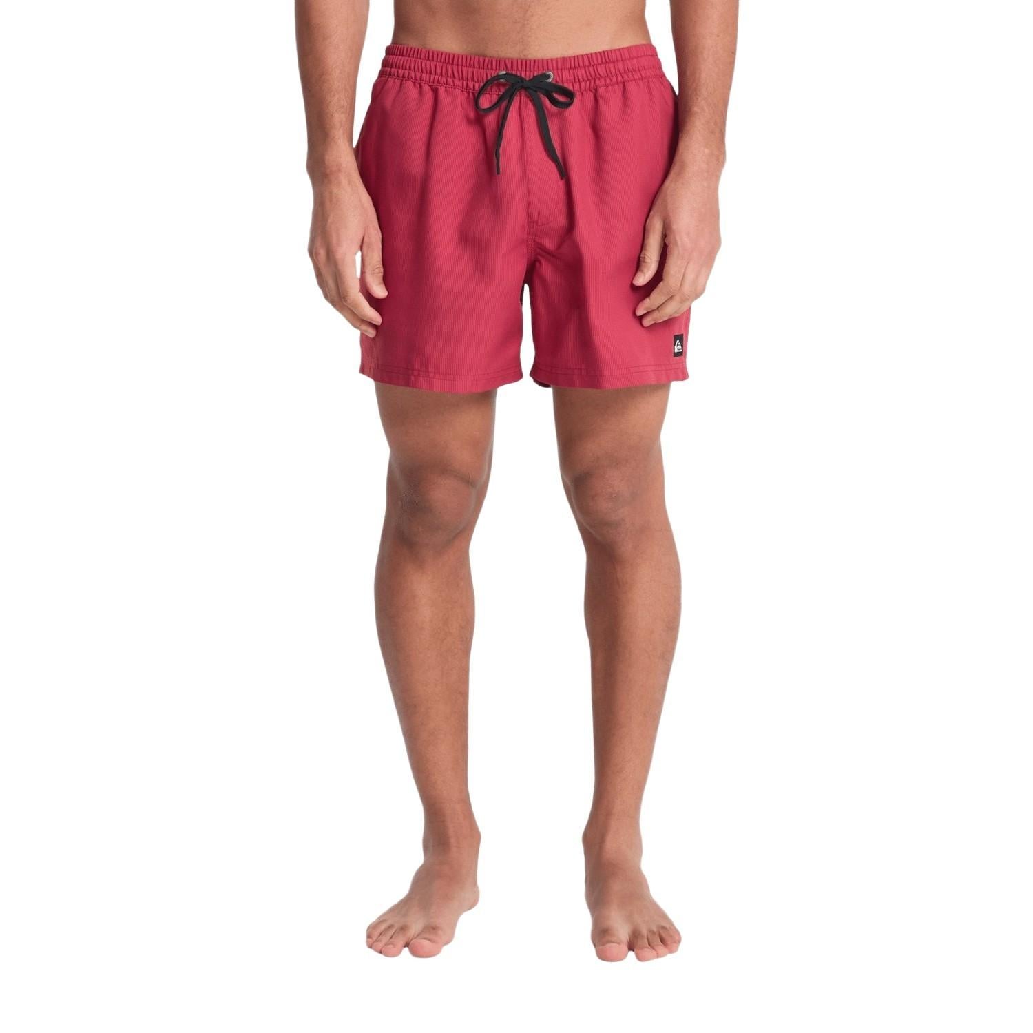 Quiksilver Deluxe 15 Erkek Kırmızı Volley Short