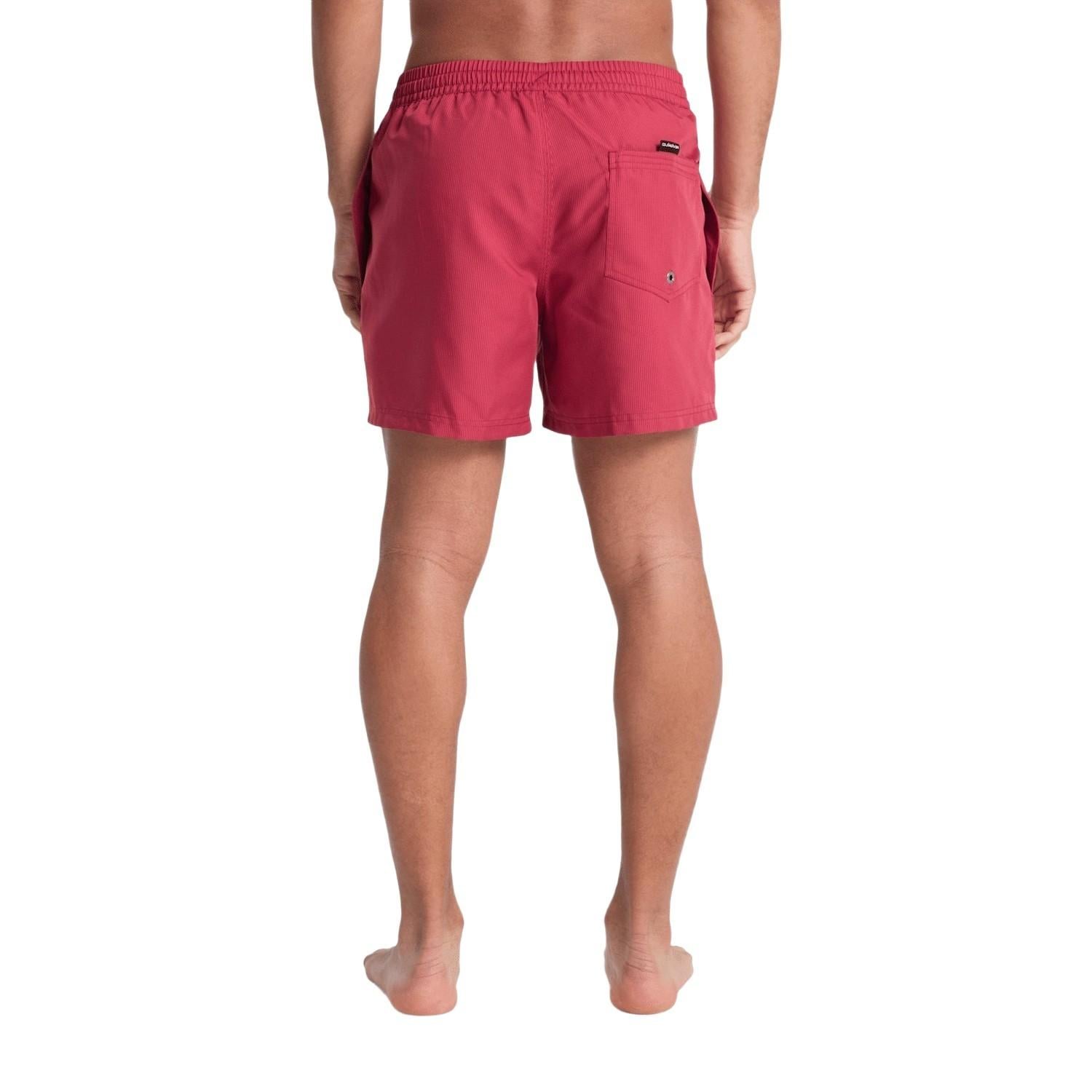 Quiksilver Deluxe 15 Erkek Kırmızı Volley Short
