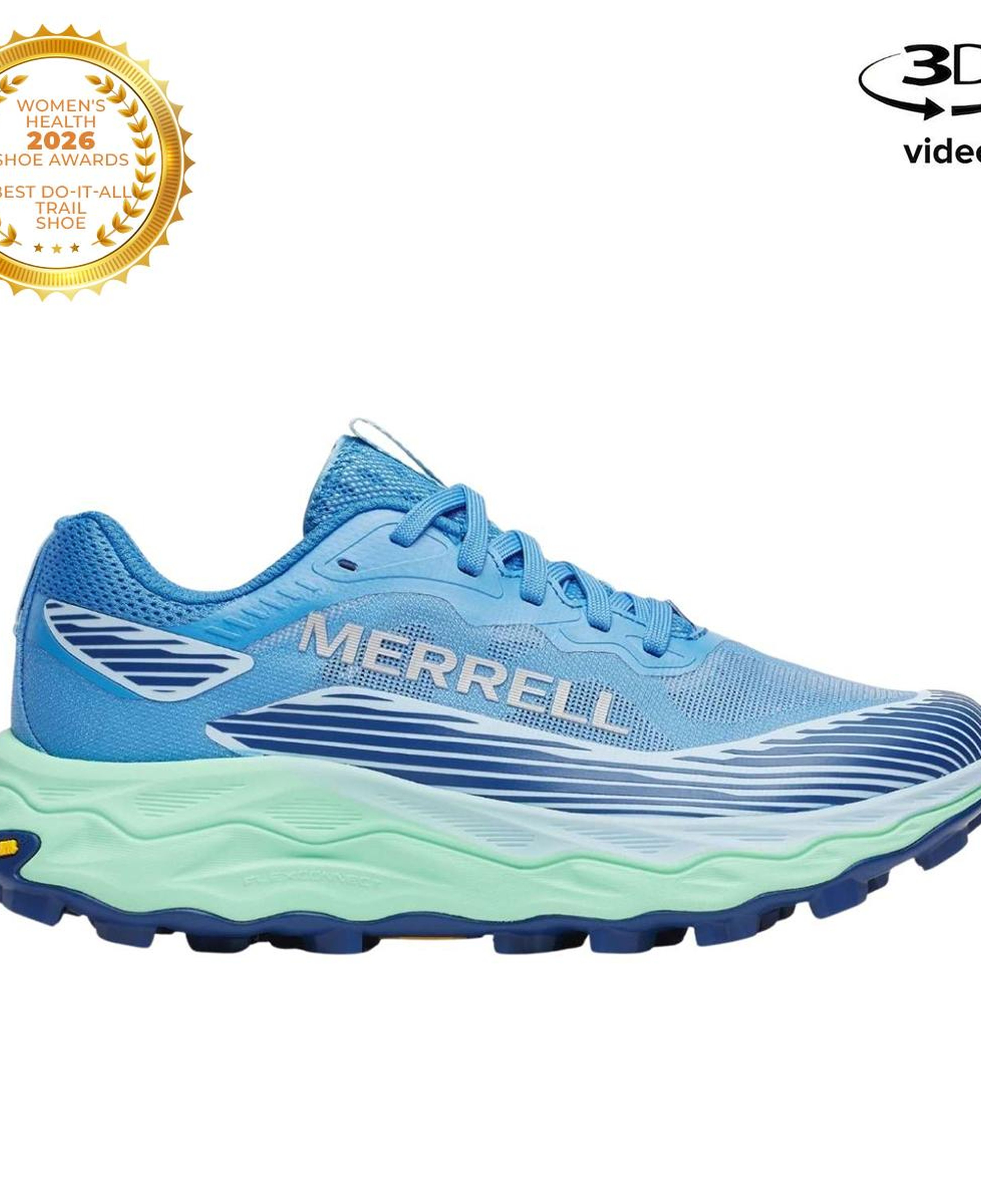 Merrell Agility Peak 6 Kadın Mavi Patika Koşusu Ayakkabısı