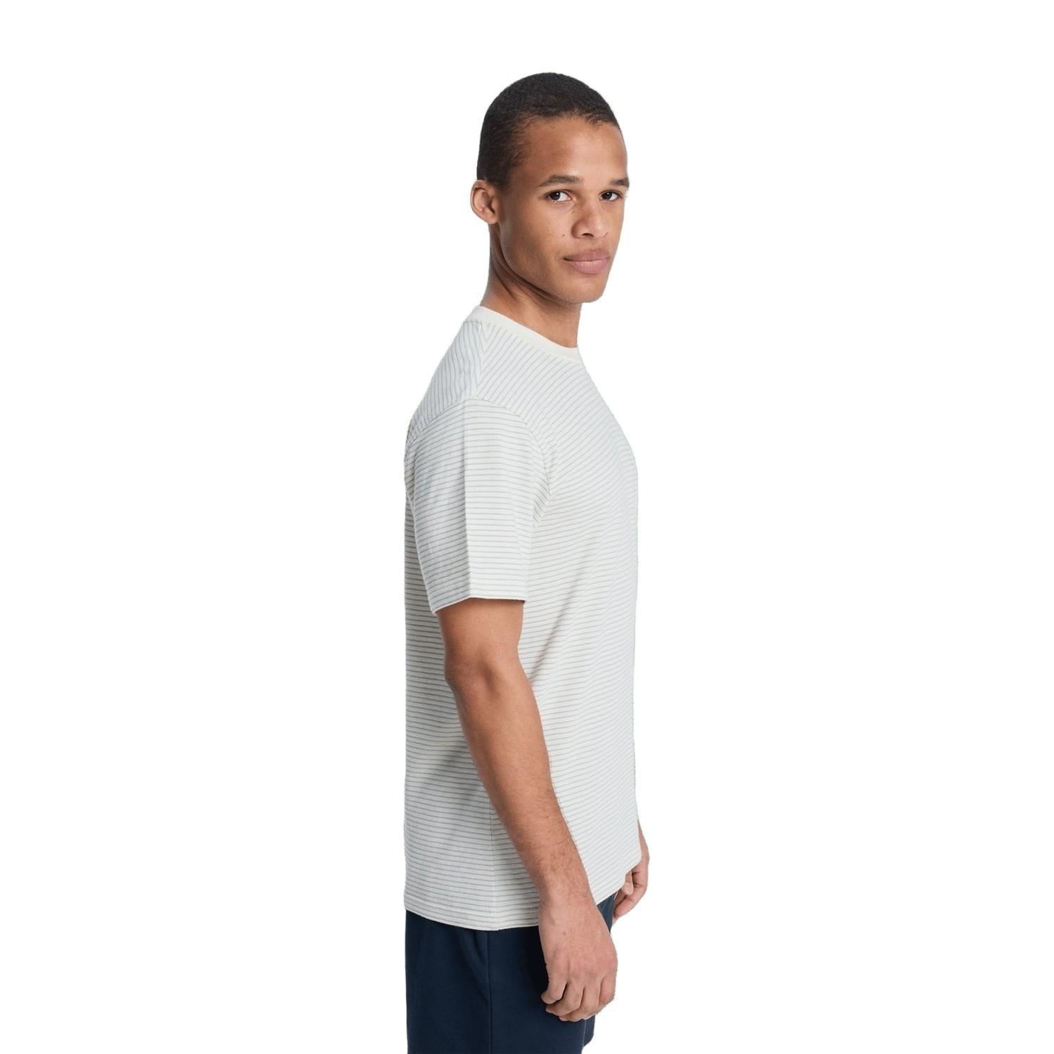 Quiksilver Lopaz Striped Erkek Bej Tişört