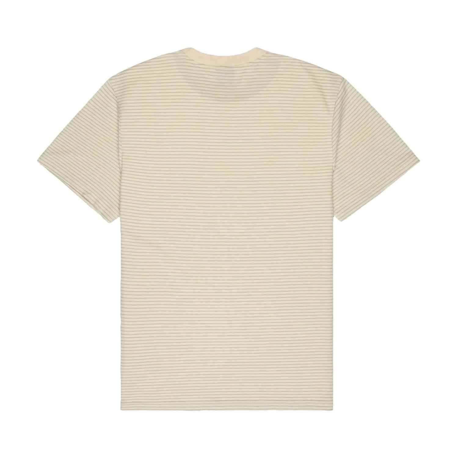 Quiksilver Lopaz Striped Erkek Bej Tişört