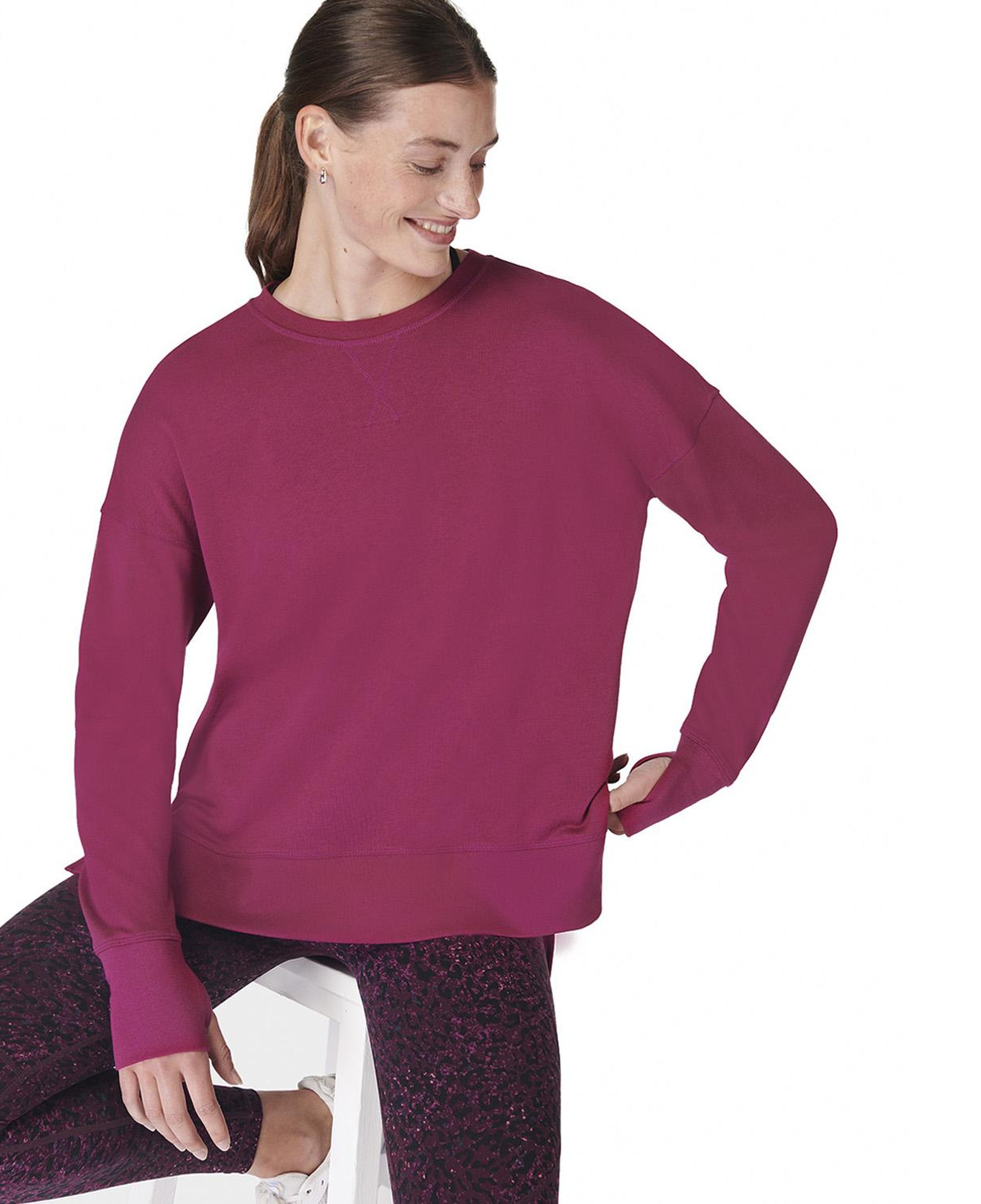 Sweaty Betty After Class Longline Sweatshir Kadın Sweatshirt