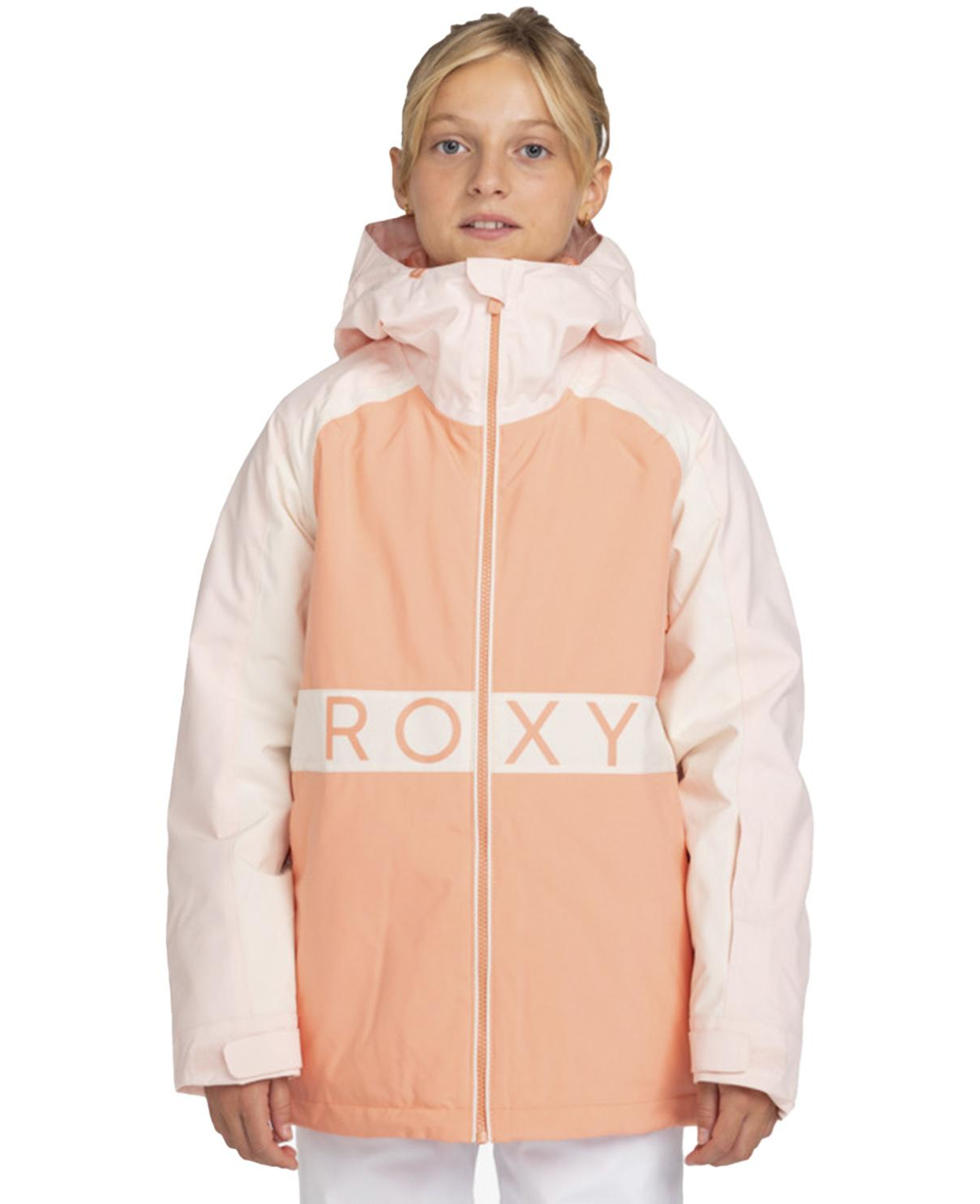Roxy Snowmist Kız Çocuk Pembe Snowboard Ceketi