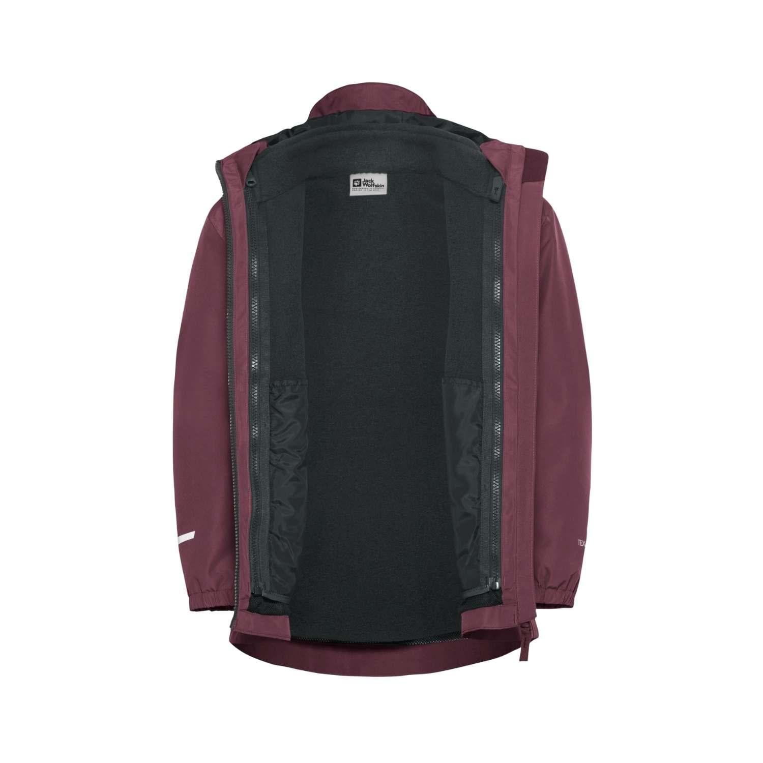 Jack Wolfskin Iceland 3in1 Unisex Çocuk Outdoor Ceketi