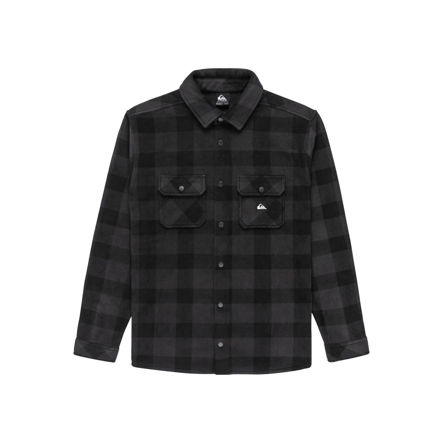 Quiksilver Bering Strait Check Shirt Erkek Polar Ceket