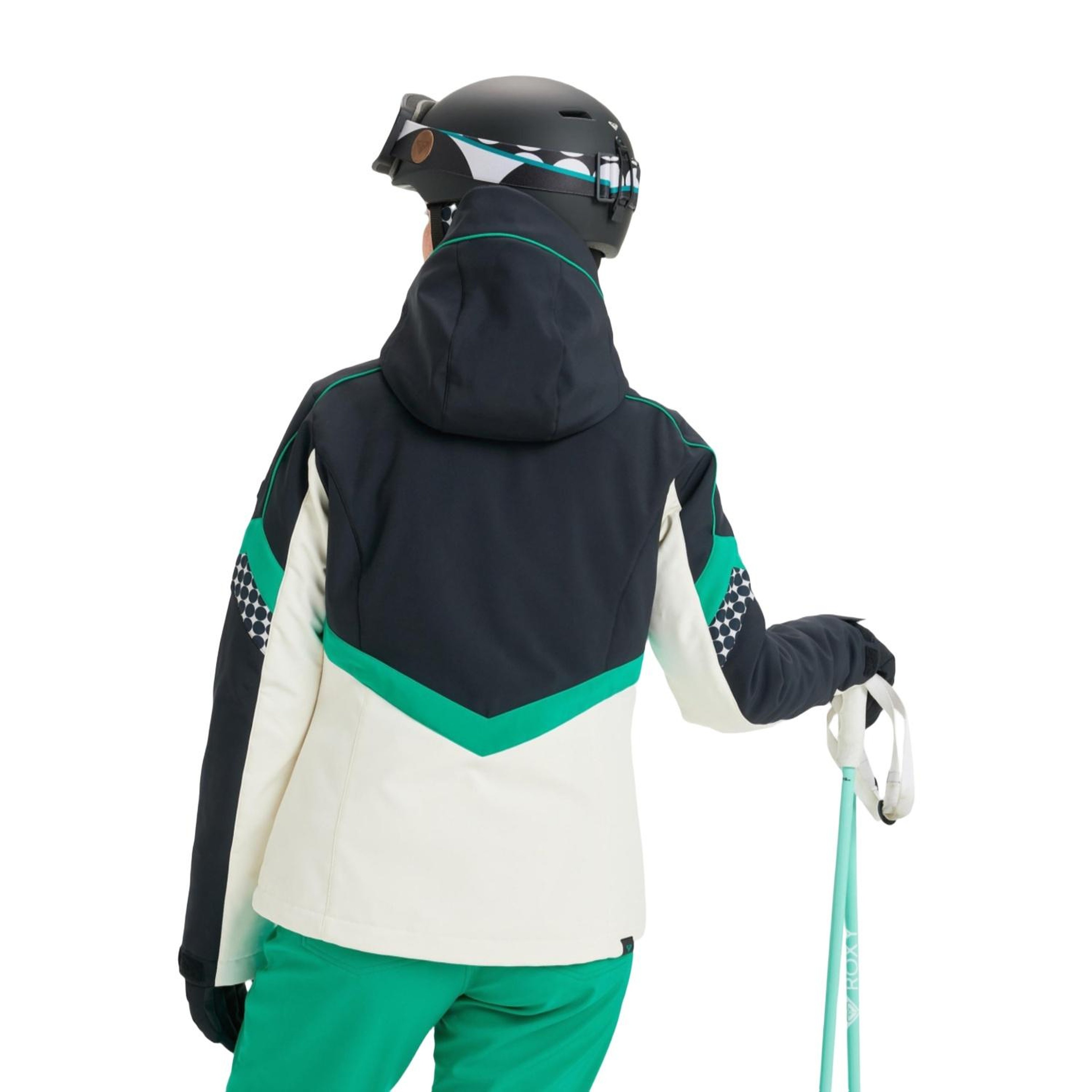 Roxy Peak Chic Softs Kadın Siyah Snowboard Ceketi
