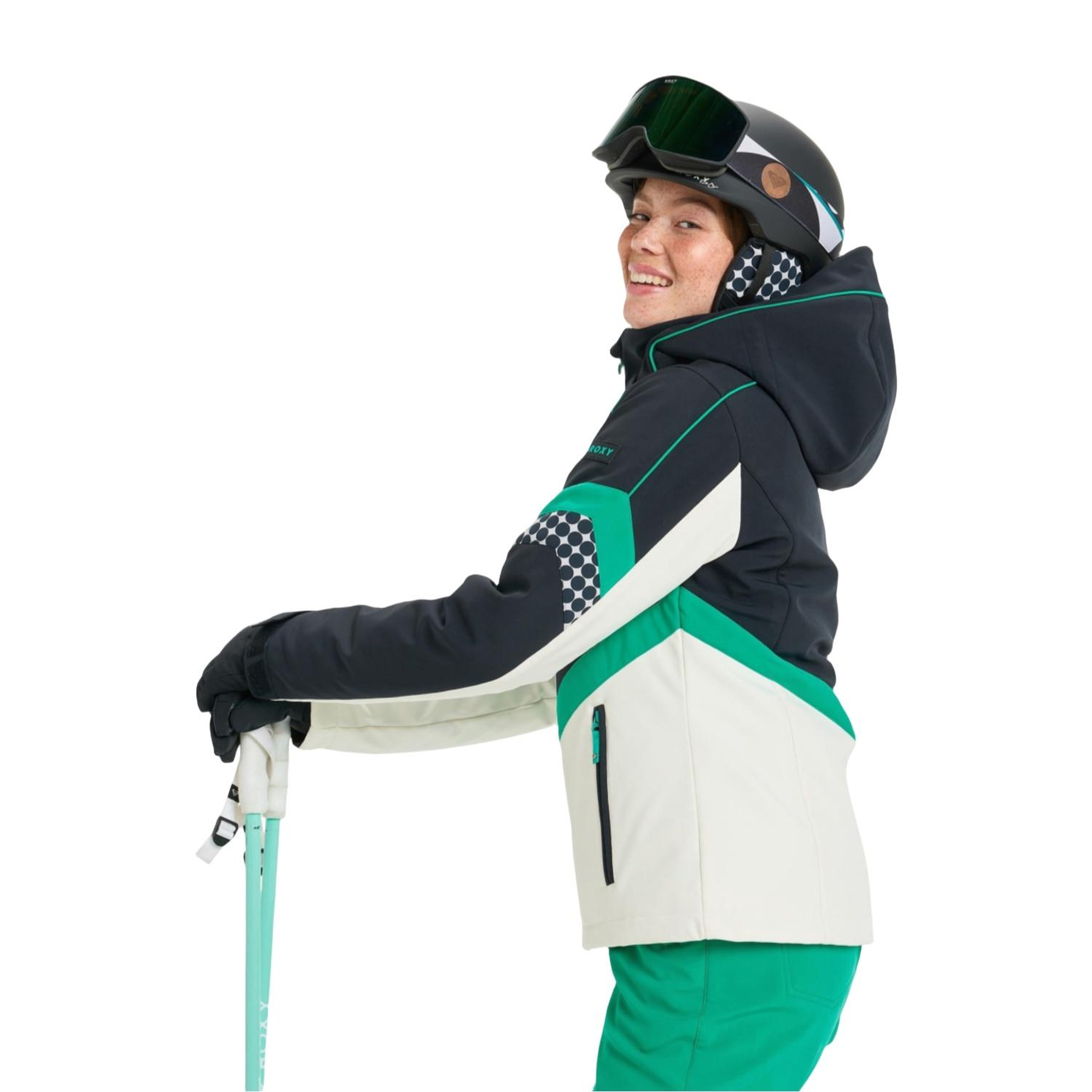 Roxy Peak Chic Softs Kadın Siyah Snowboard Ceketi