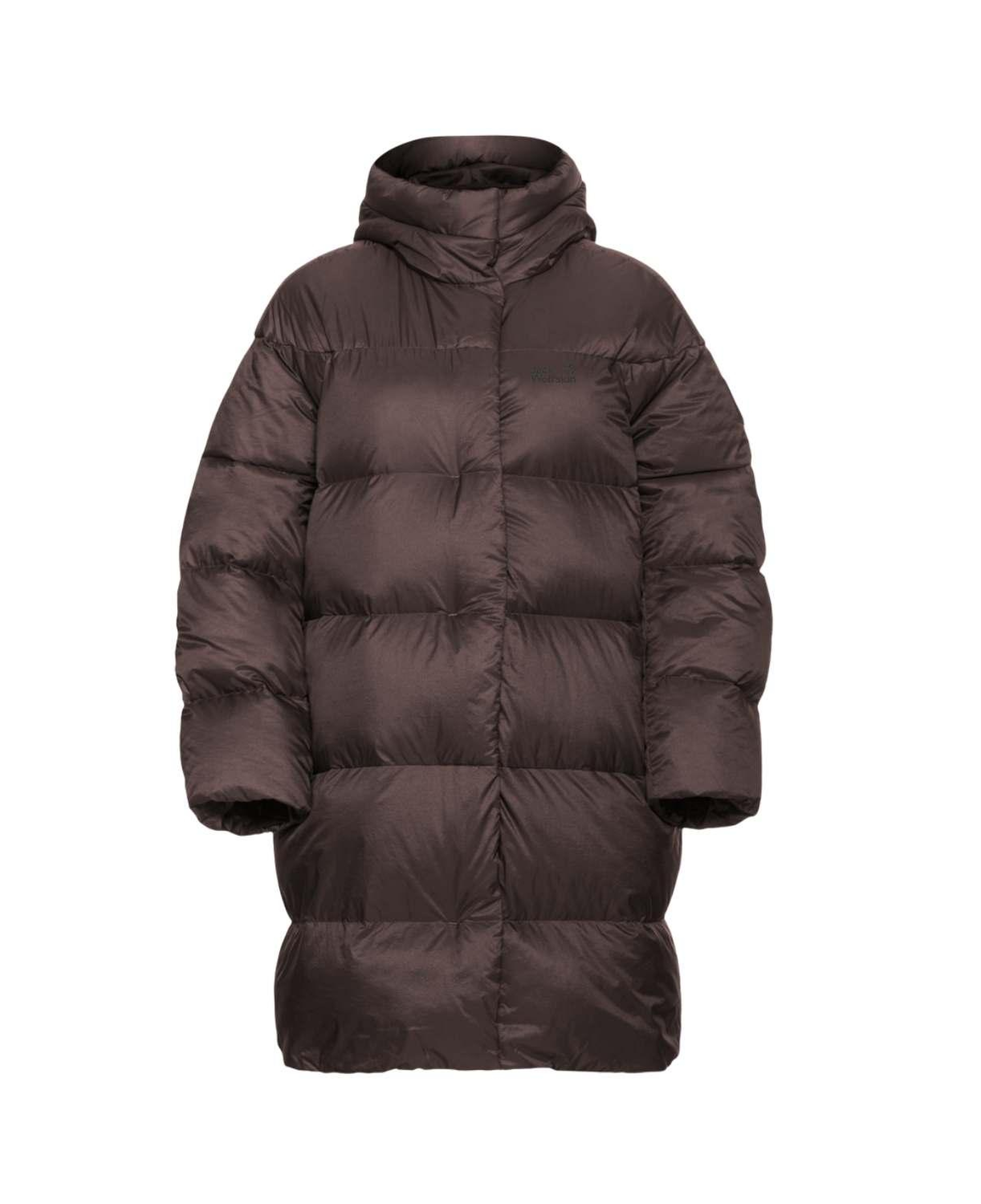 Jack Wolfskin Icy Hill Rds Kadın Kahverengi Outdoor Ceketi