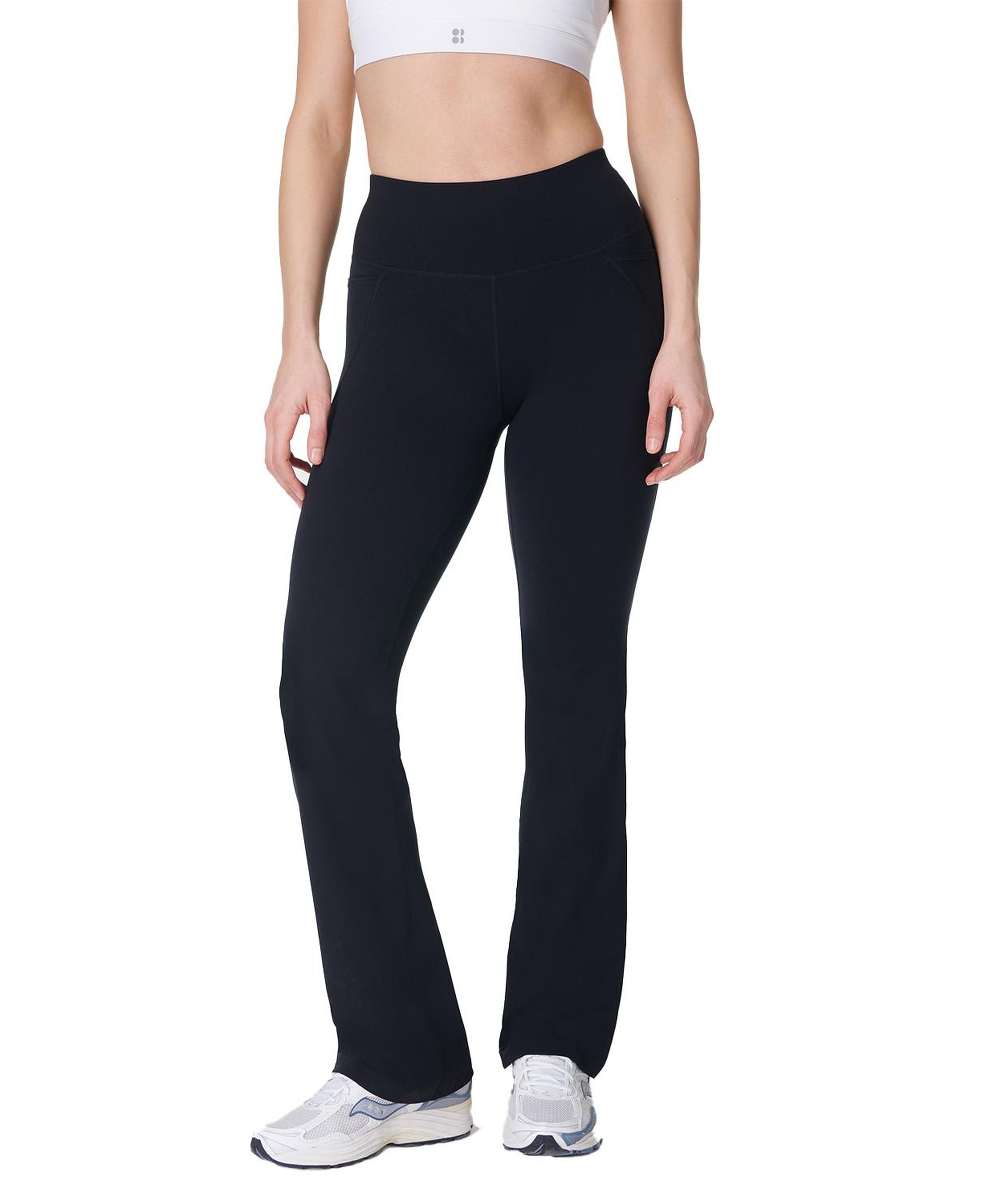 Sweaty Betty Power 32 Workout Boot Cut 20 Kadın Siyah Pantolon