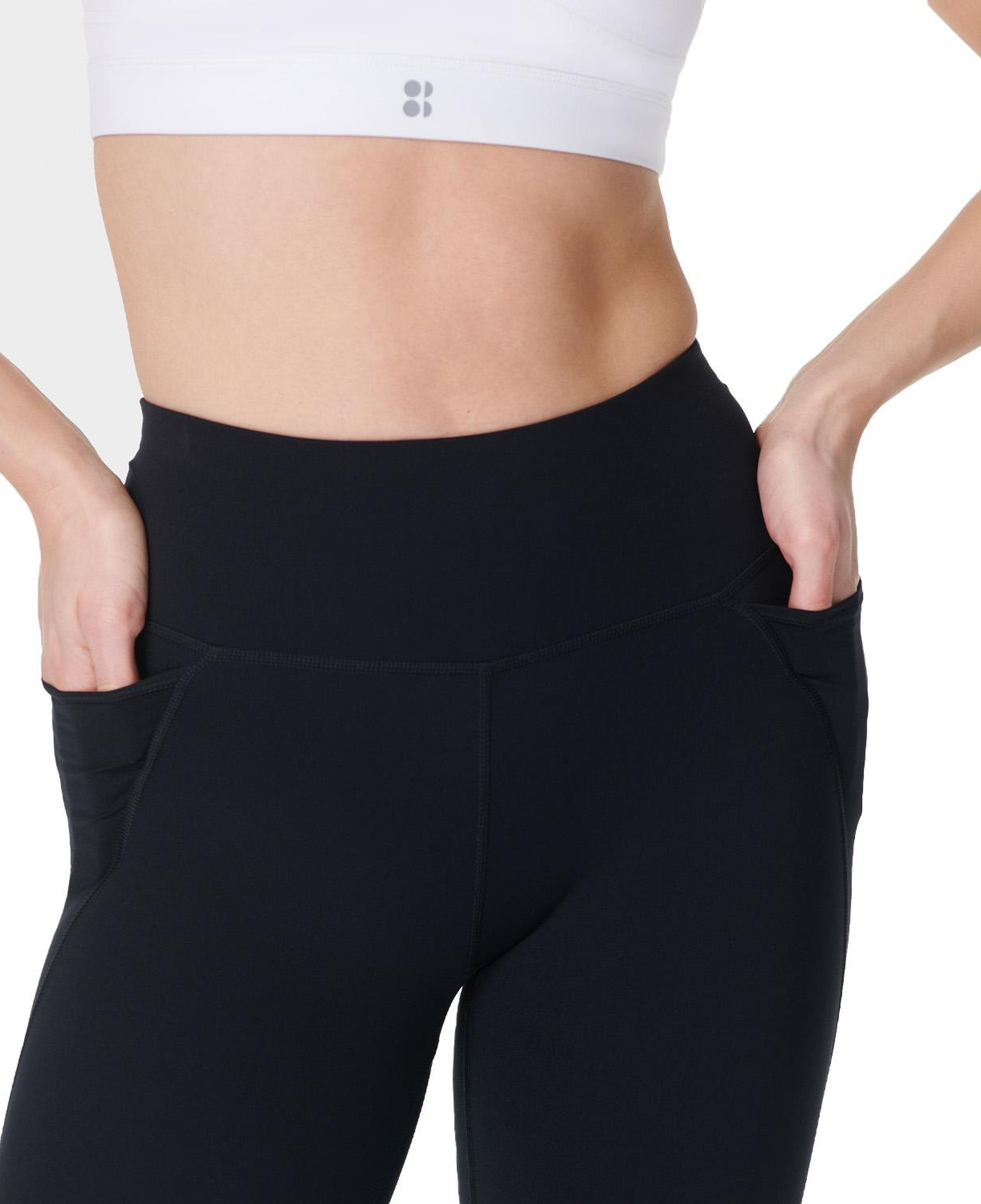 Sweaty Betty Power 32 Workout Boot Cut 20 Kadın Siyah Pantolon