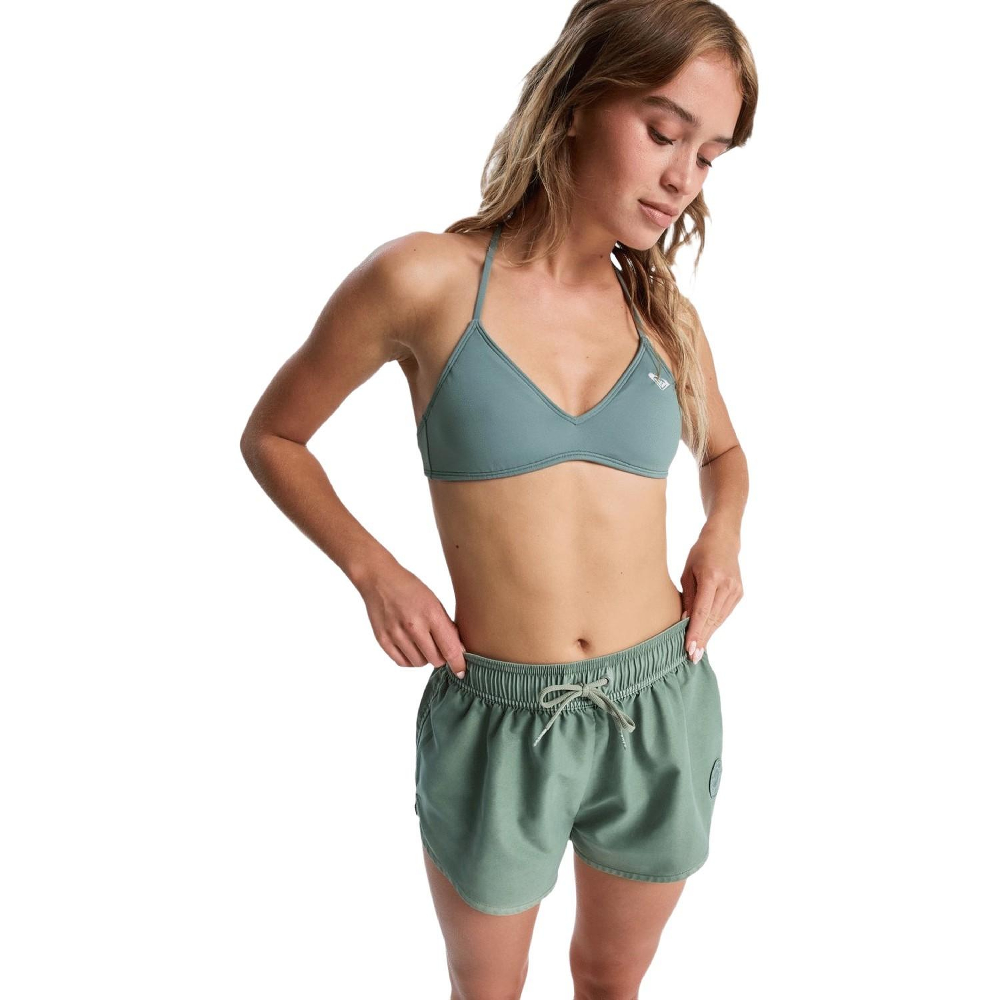 Roxy No Bad Waves Kadın Yeşil Astarsız Boardshort
