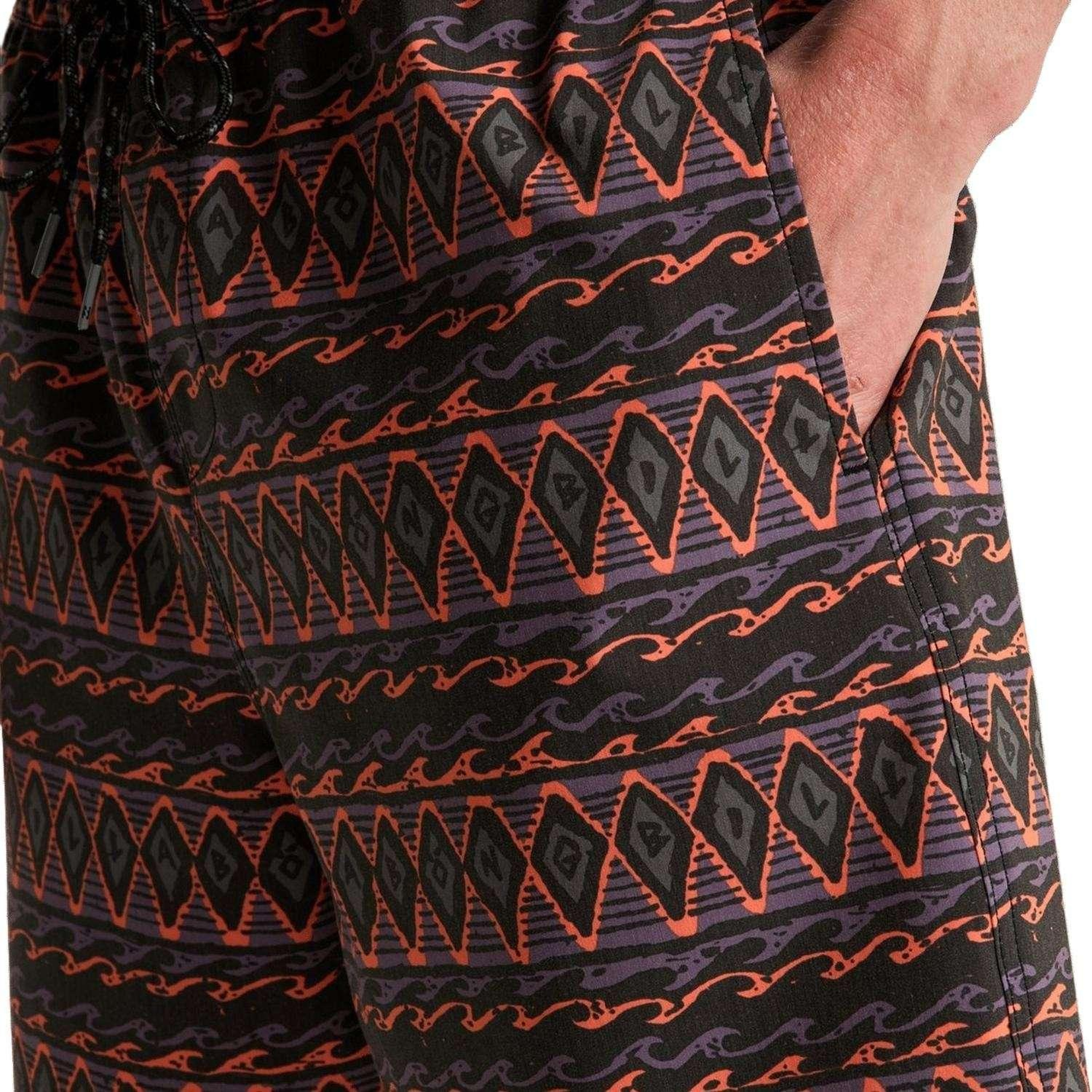 Billabong Wasted Times Lb Erkek Siyah Volley Short