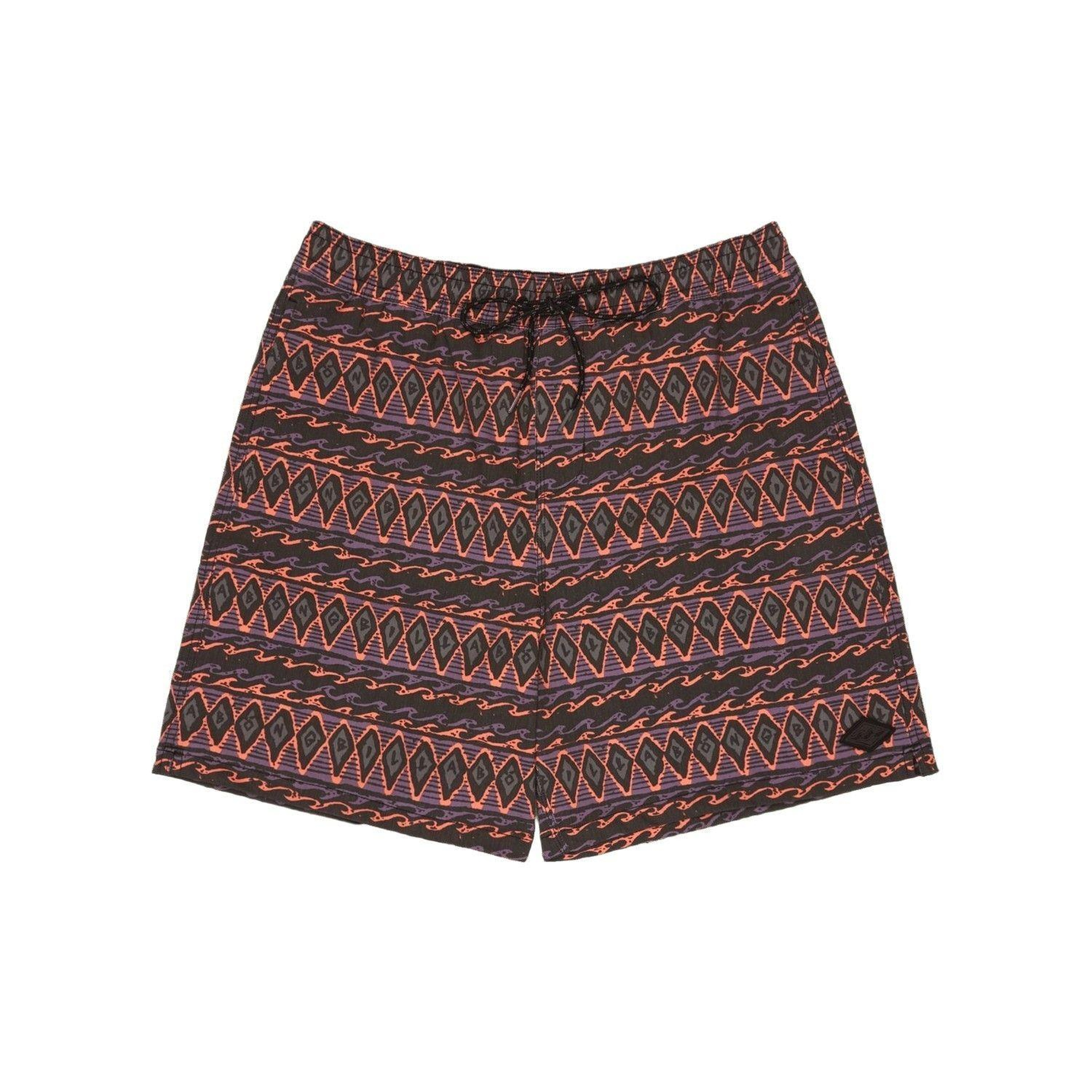 Billabong Wasted Times Lb Erkek Siyah Volley Short