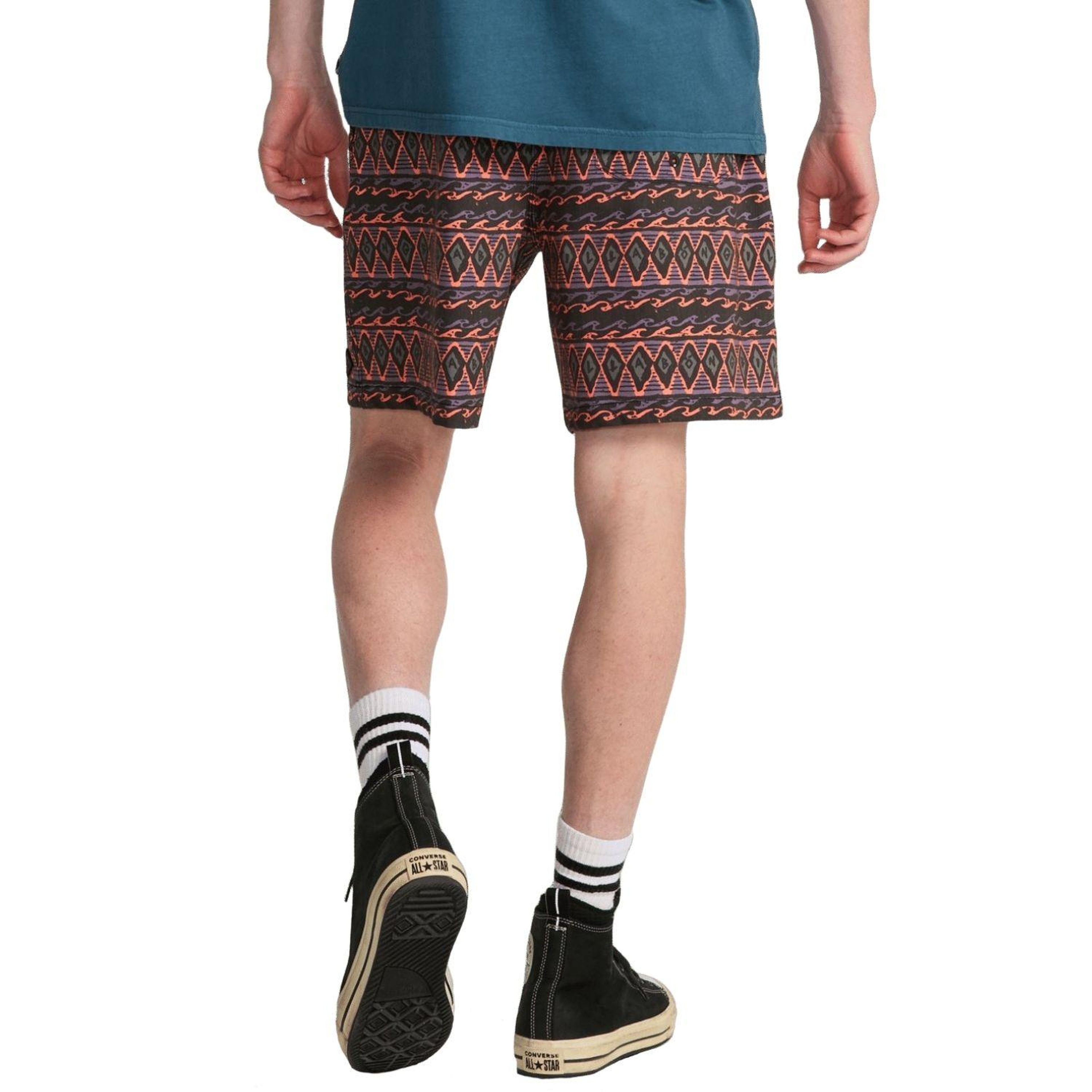 Billabong Wasted Times Lb Erkek Siyah Volley Short