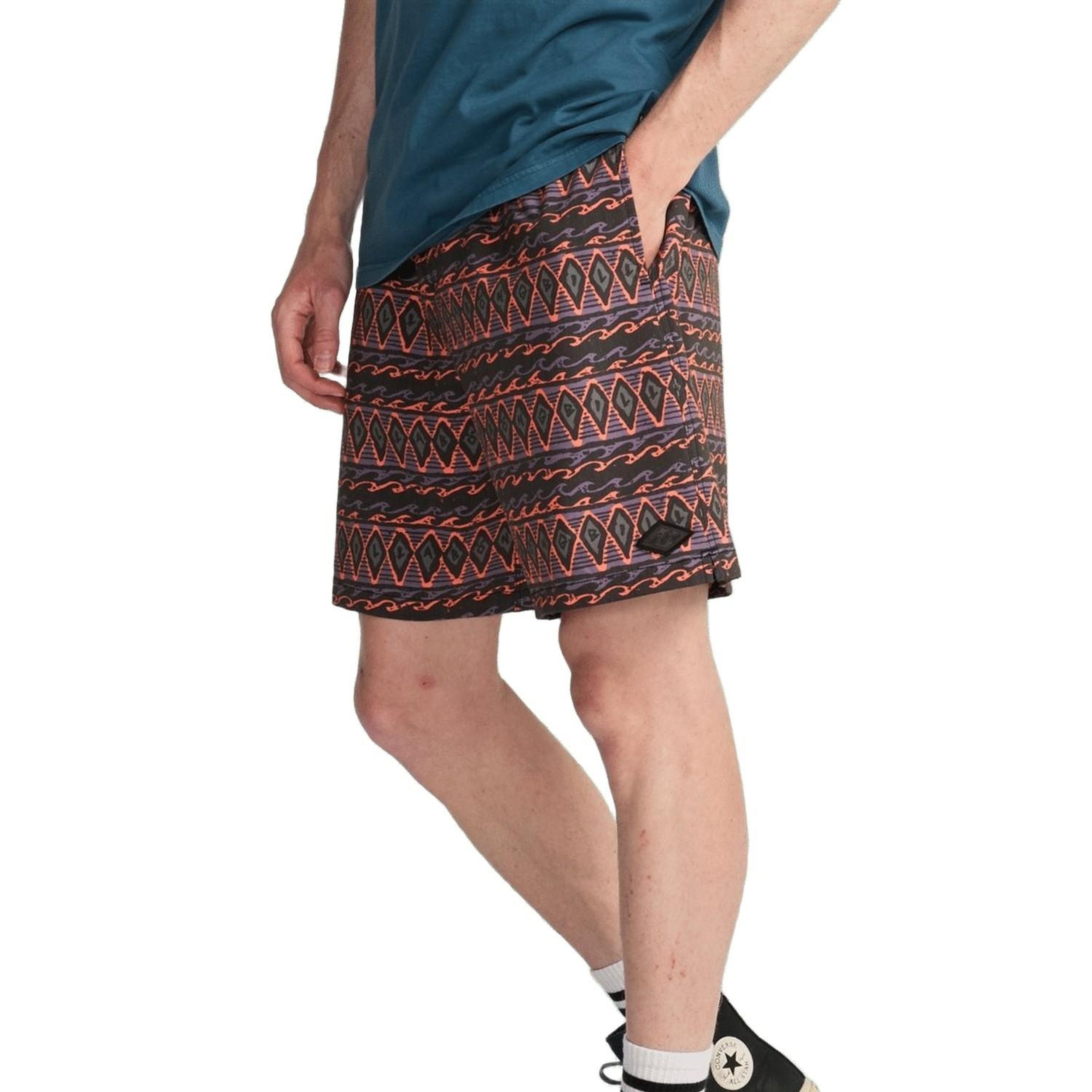 Billabong Wasted Times Lb Erkek Siyah Volley Short