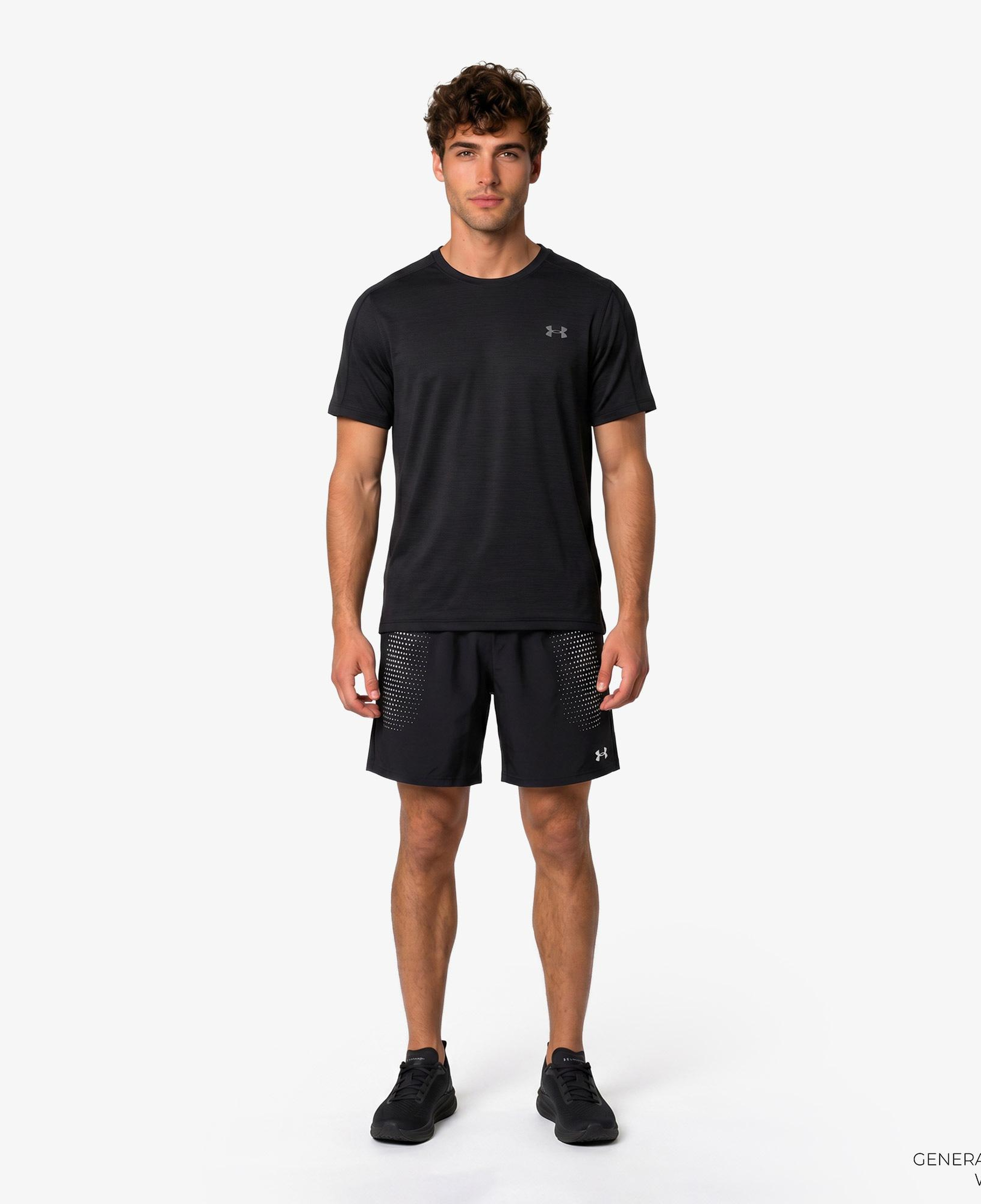 Under Armour Tech Play Erkek Siyah Antrenman Şortu