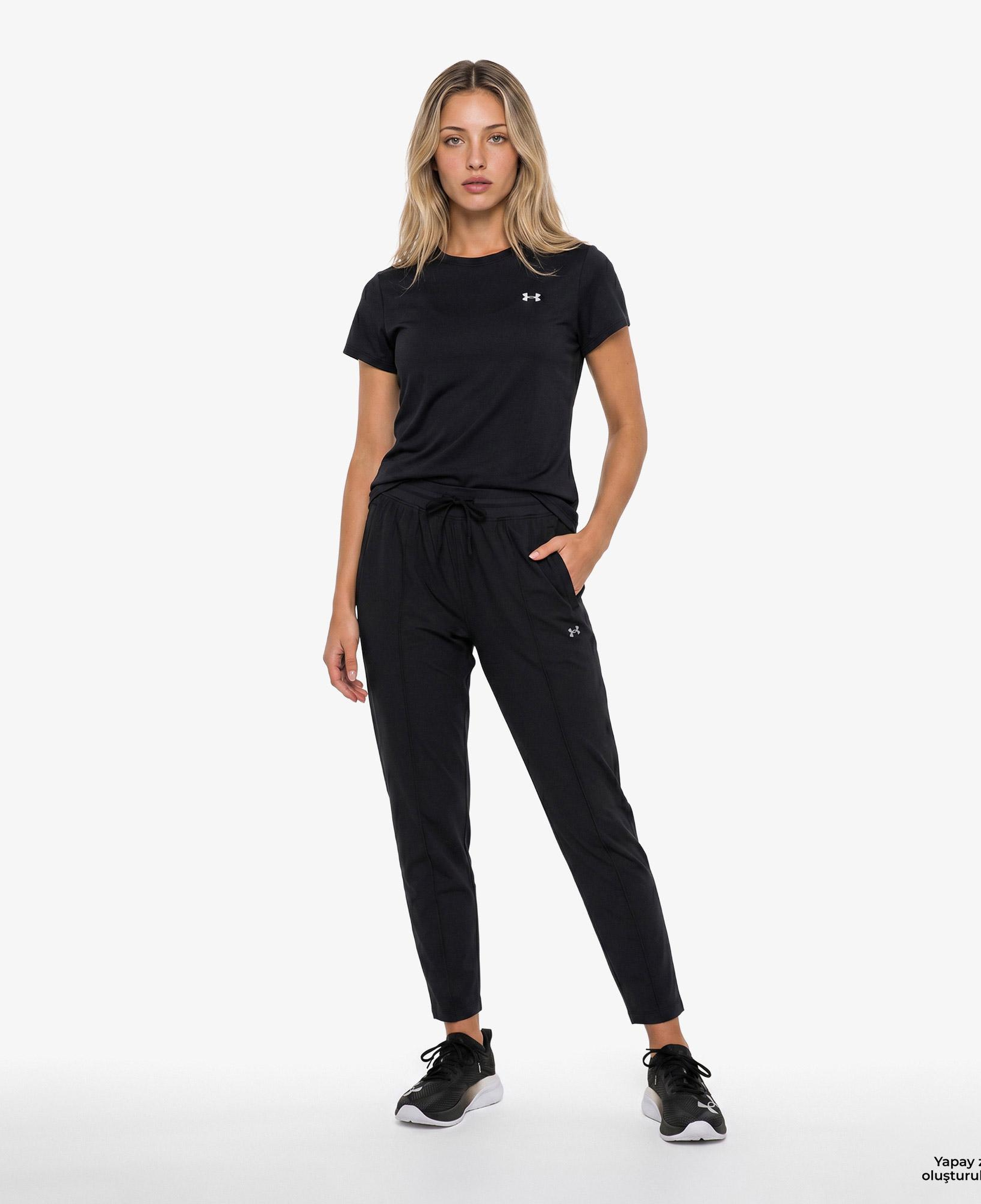 Under Armour Velociti Pro Kadın Siyah Koşu Eşofman Altı