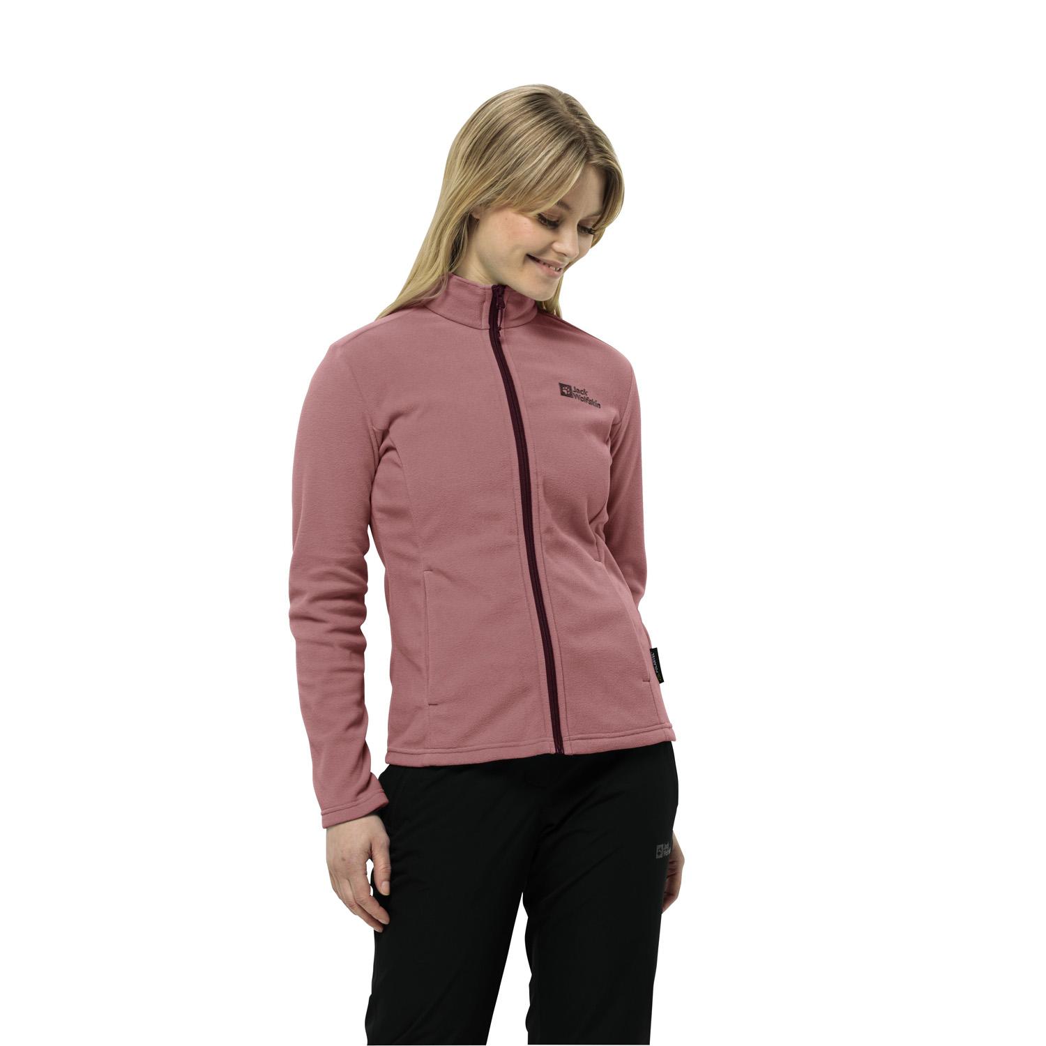 Jack Wolfskin Taunus Fz Kadın Pembe Polar Ceket