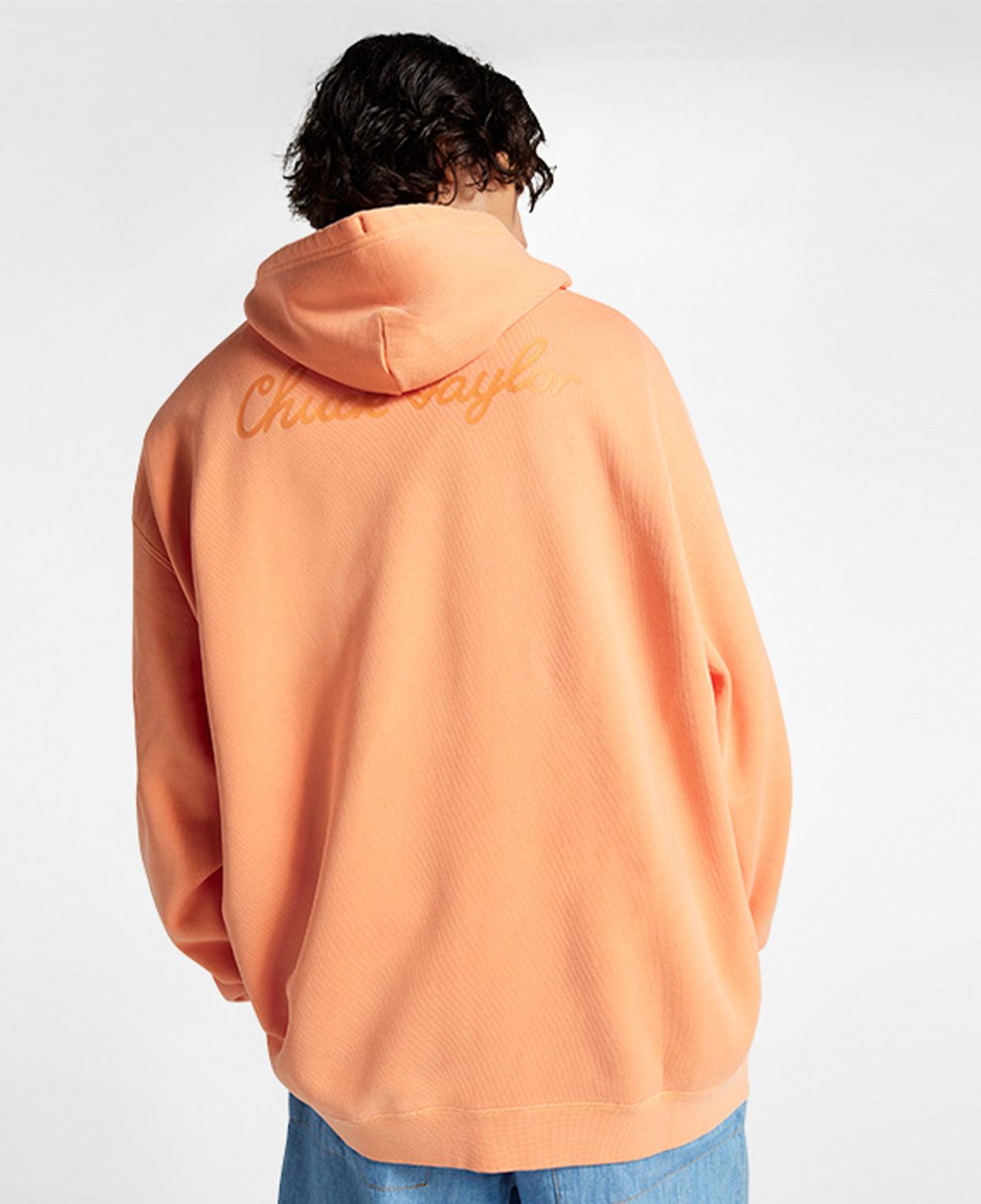 Converse Go-To Chuck 70 Loose Fit Pullover Unisex Turuncu Hoodie