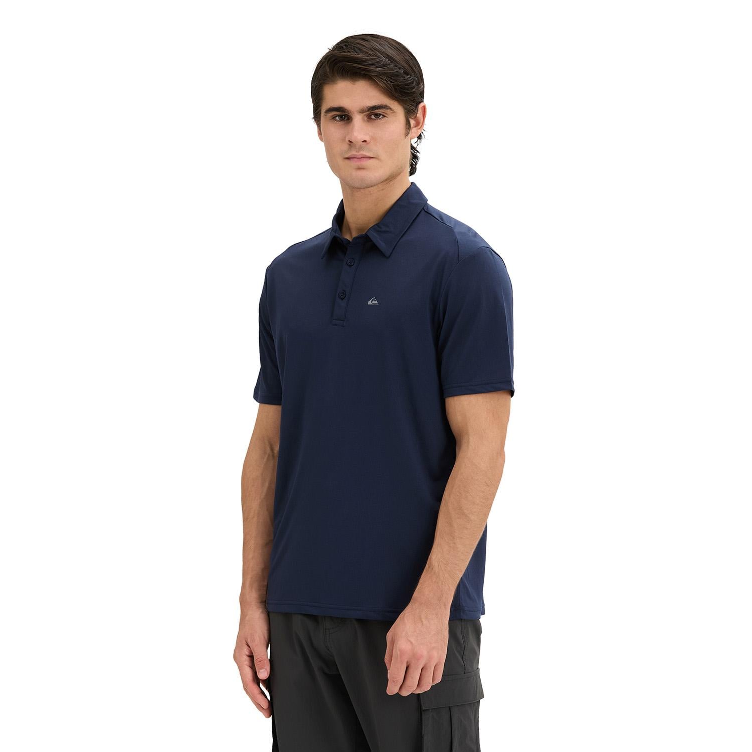 Quıksılver Prowess Polo Erkek Lacivert Polo T-Shirt