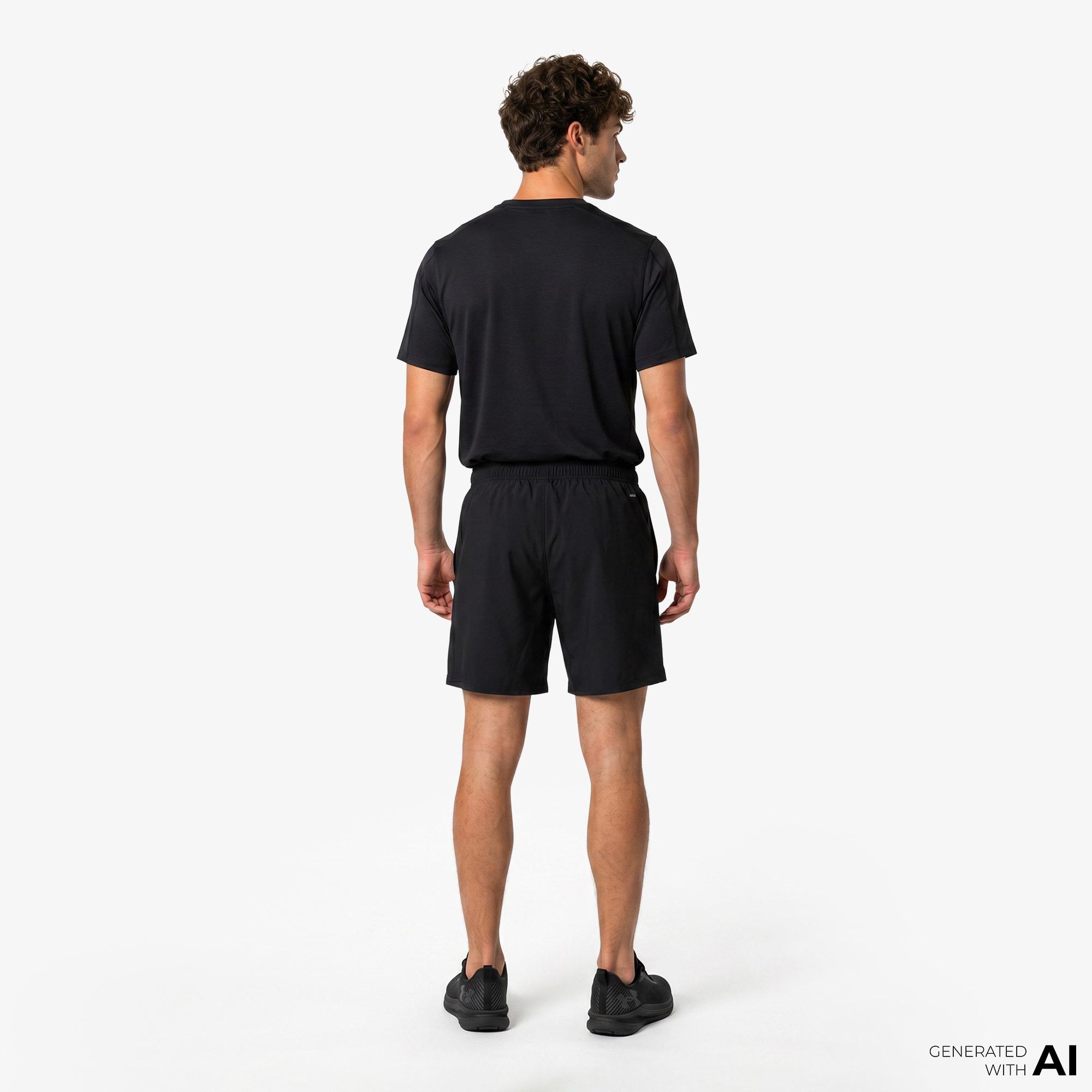 Under Armour Tech Play Erkek Siyah Antrenman Şortu